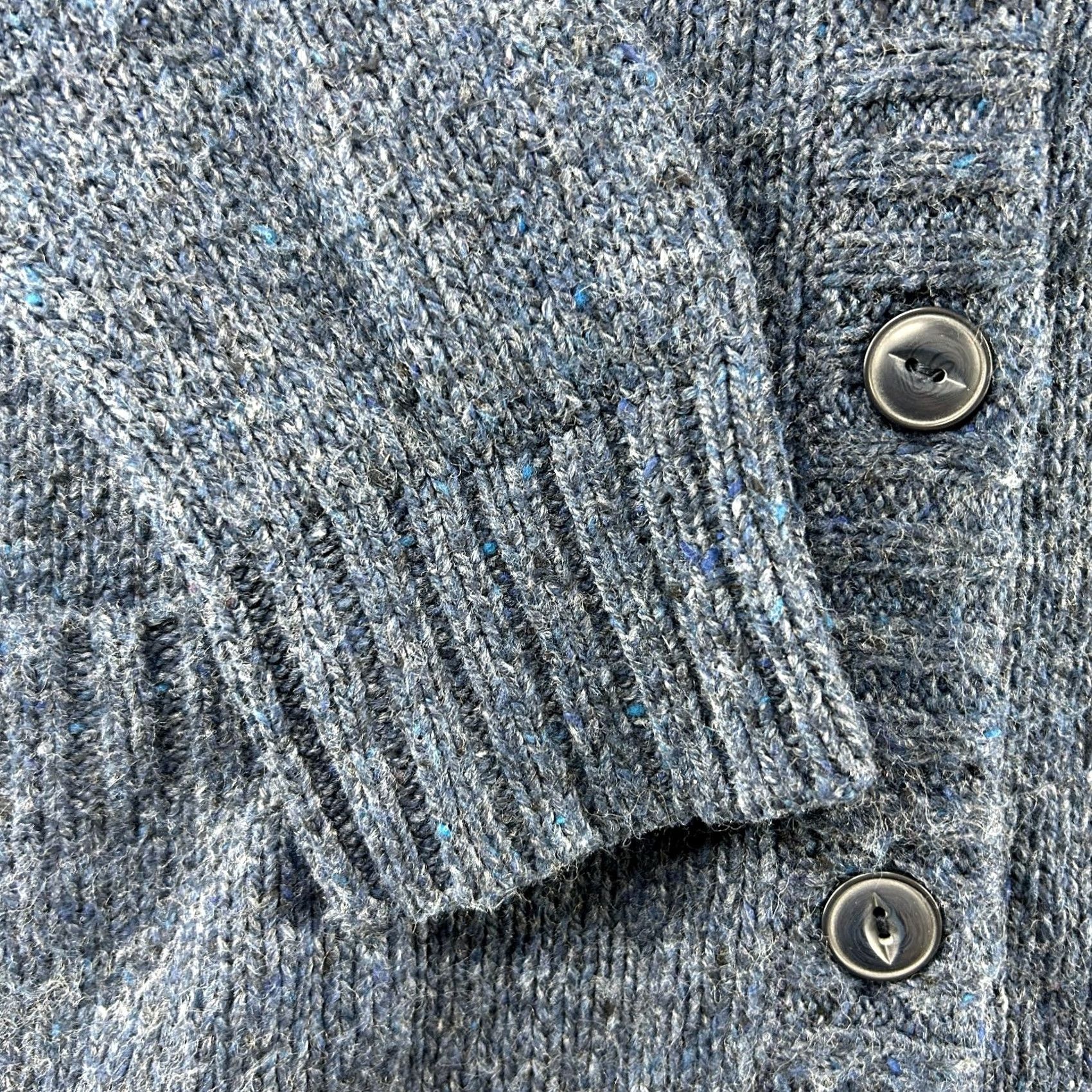 Vintage VINTAGE Ralph Lauren Denim & Supply Sweater Cardigan Womens L Blue Cable Knit Acrylic Long Y2K Size L / US 10 / IT 46 - 4 Thumbnail