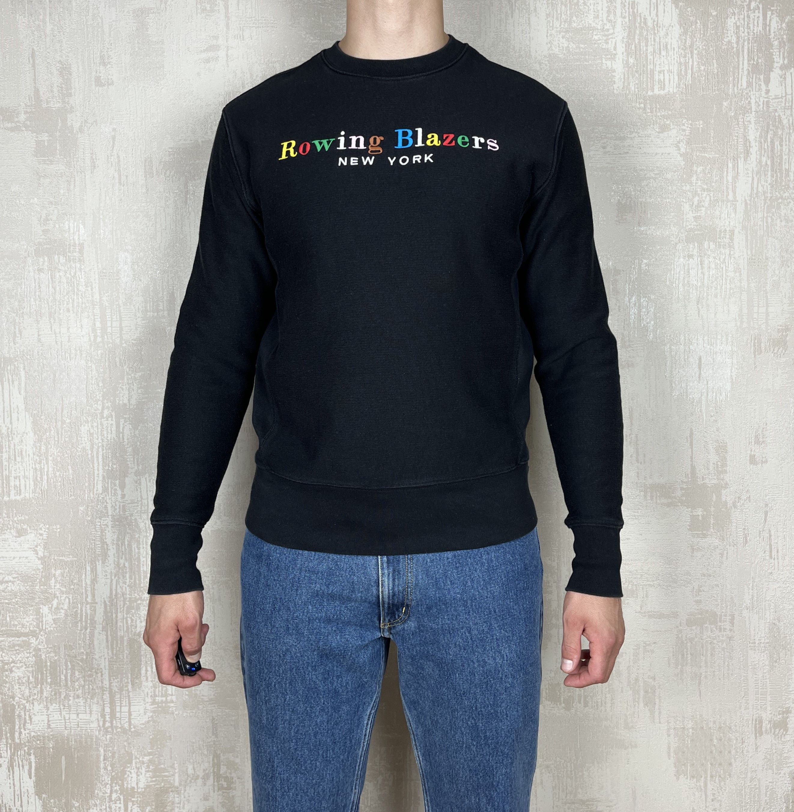 Rowing Blazers Rowing Blazers New York Spellout Sweatshirt Embroidered Logo Size US M / EU 48-50 / 2 - 2 Thumbnail