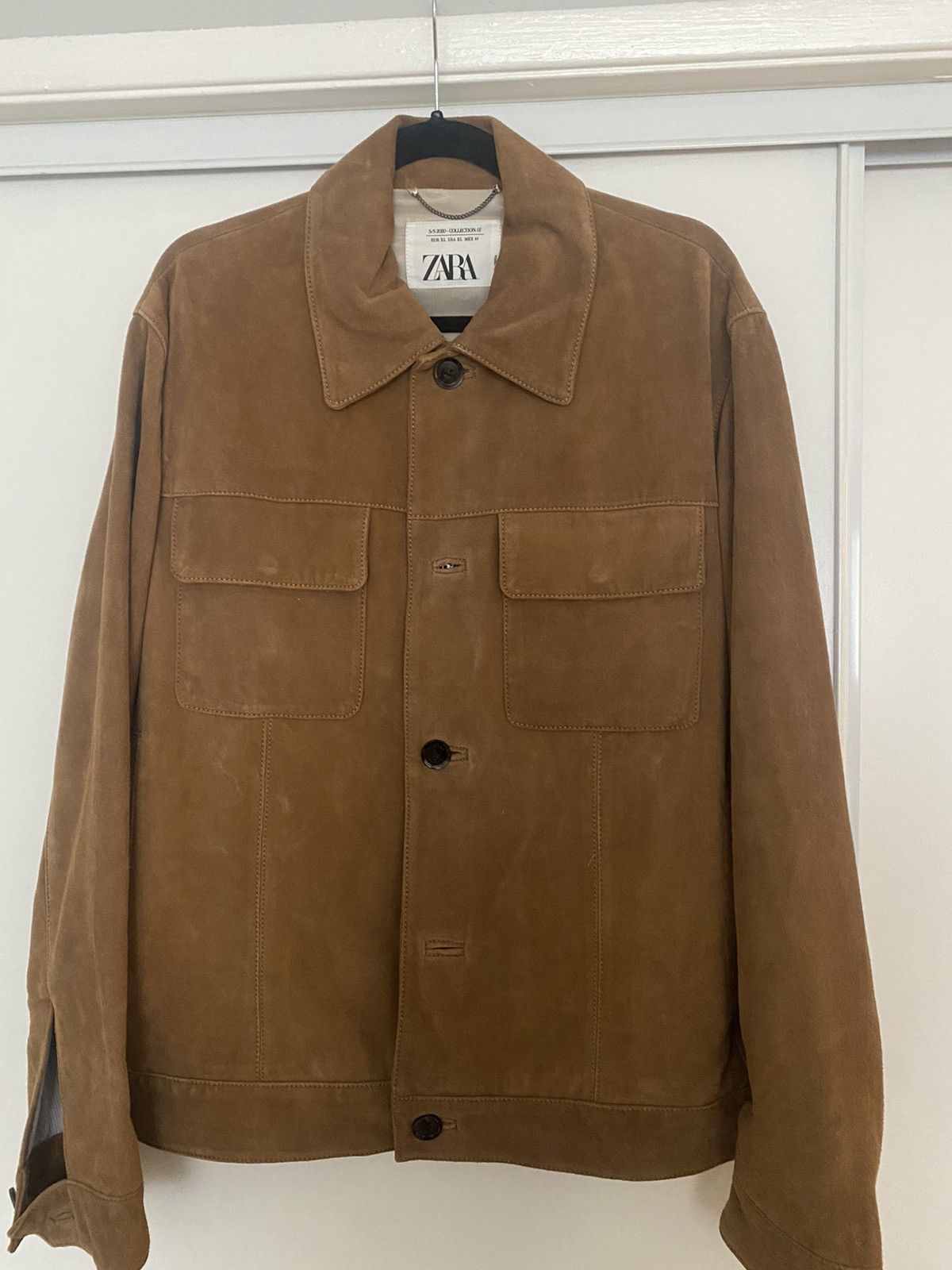Zara Zara studio leather jacket XL Size US XL / EU 56 / 4 - 1 Thumbnail