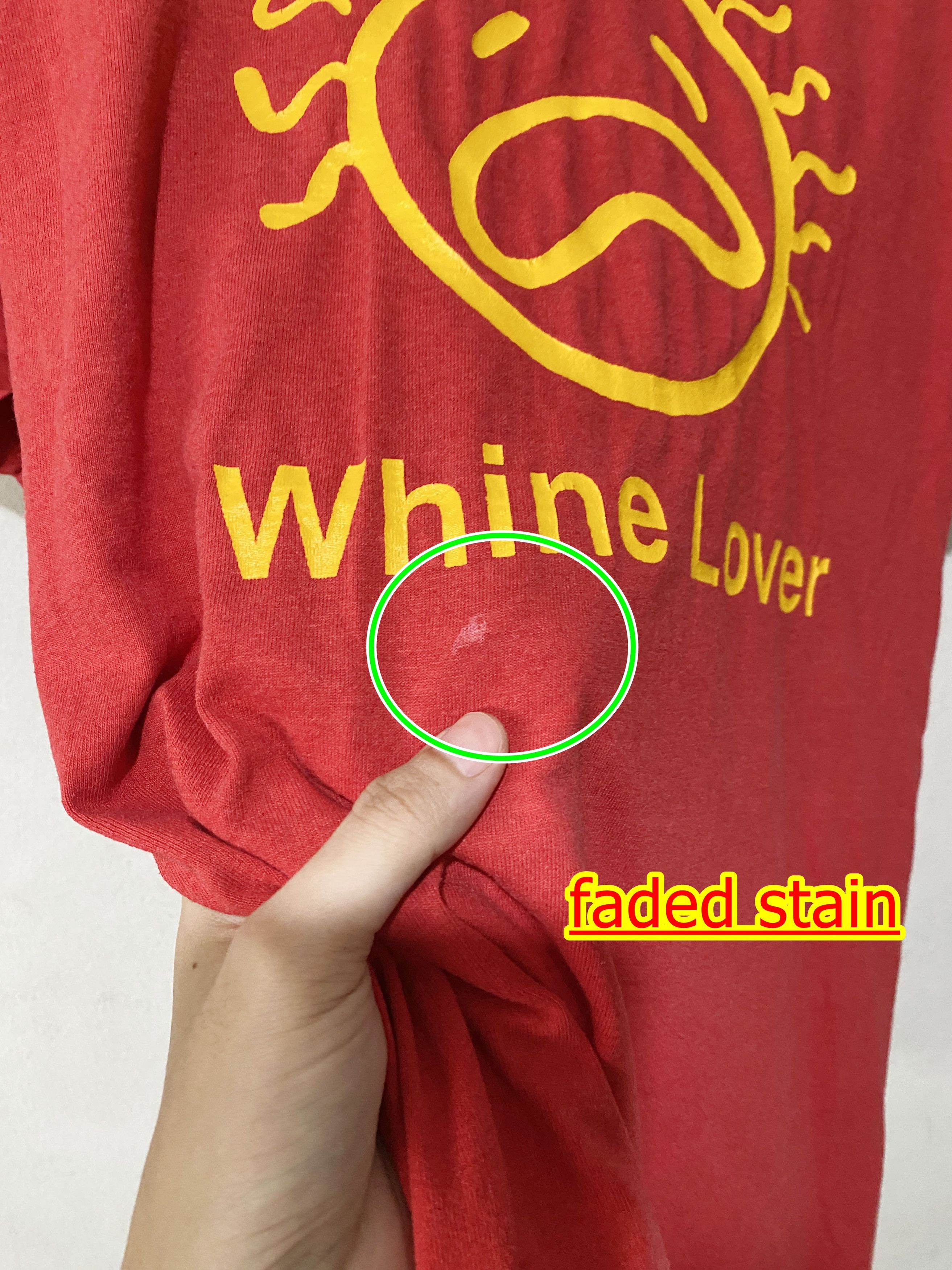 Vintage Vintage 90s Whine Lover Shirt Size US M / EU 48-50 / 2 - 6 Thumbnail