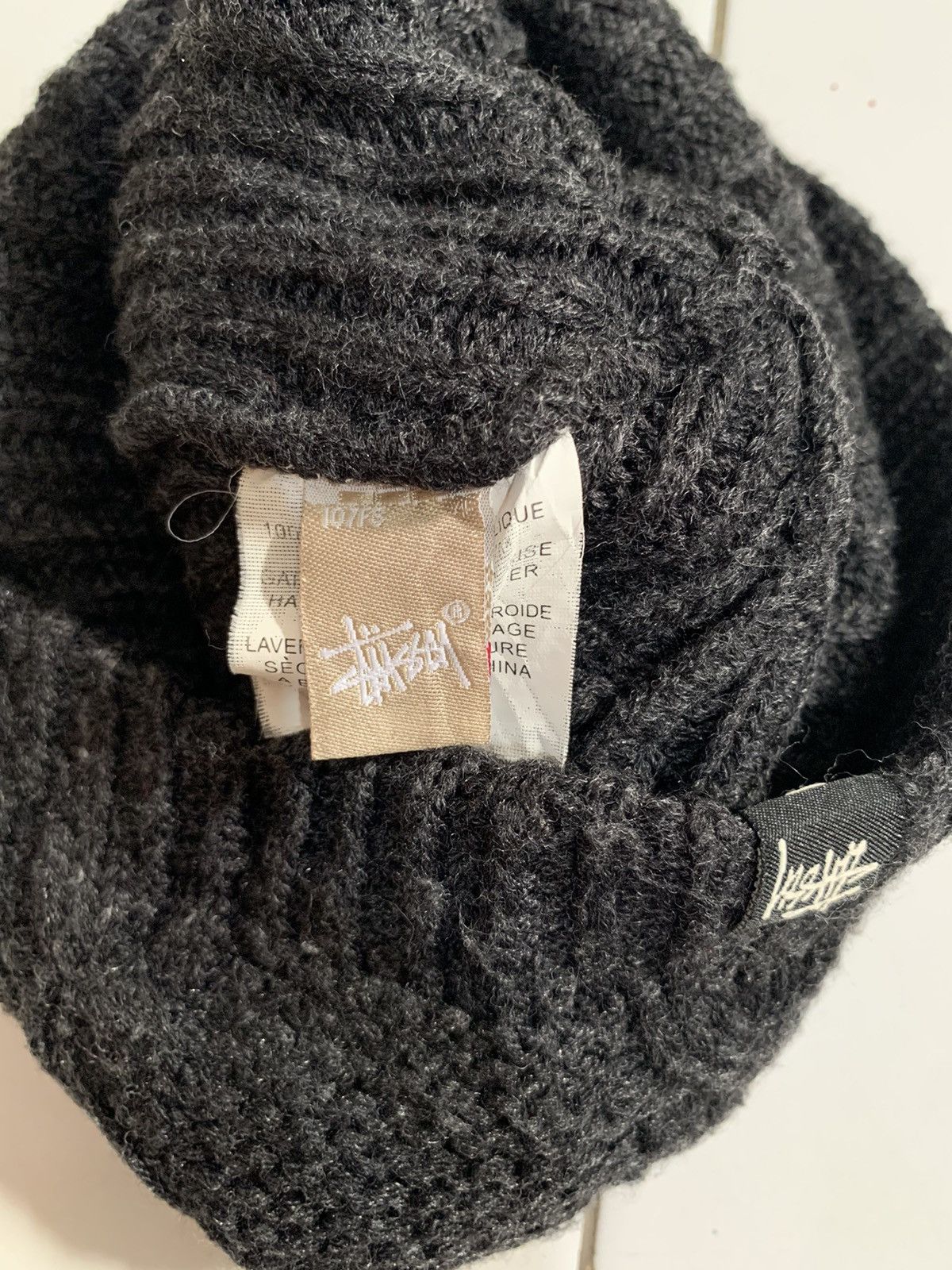 Stussy Vintage stussy knit beanie Size ONE SIZE - 4 Thumbnail