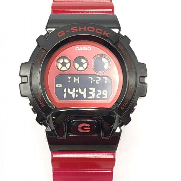 Casio Casio G Shock Watch Gm 6900b Black Red Casio G Shock Metal Covered Grailed