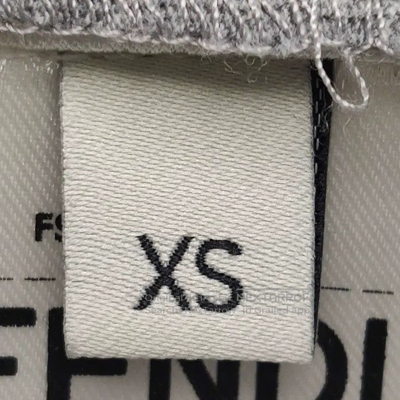 Fendi Fendi Pure cotton letter logo round neck T-shirt Size XS / US 0-2 / IT 36-38 - 6 Thumbnail