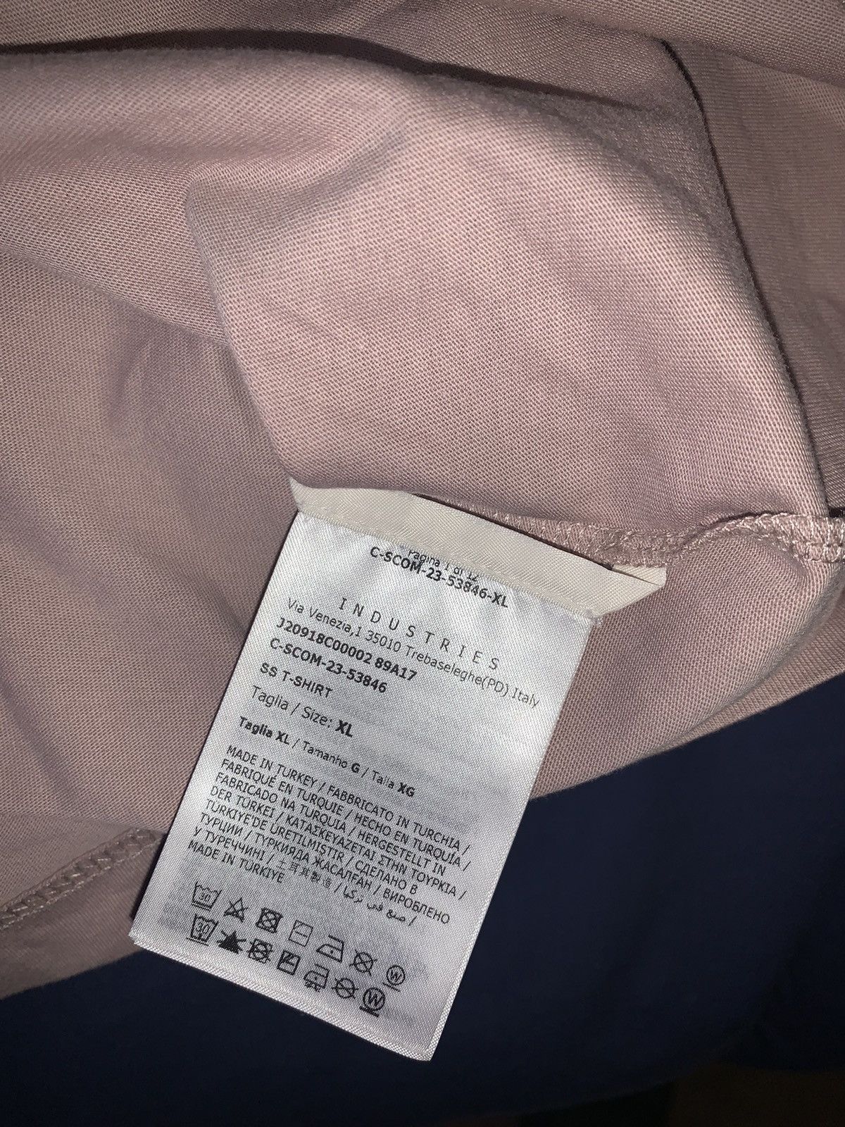Moncler Rose pink Moncler athletic tee Size US XXL / EU 58 / 5 - 5 Thumbnail
