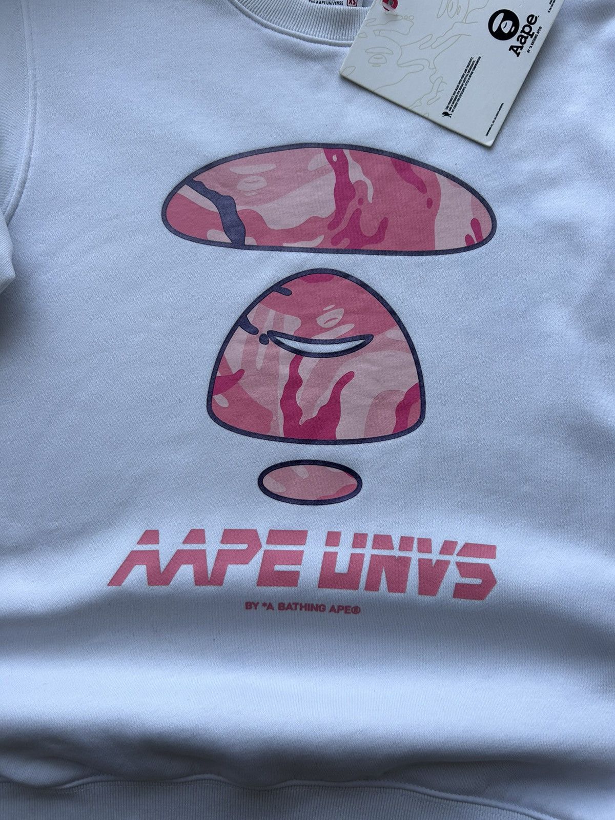 Aape Vintage sweatshirt a bathing ape aape big logo Size US XS / EU 42 / 0 - 8 Thumbnail