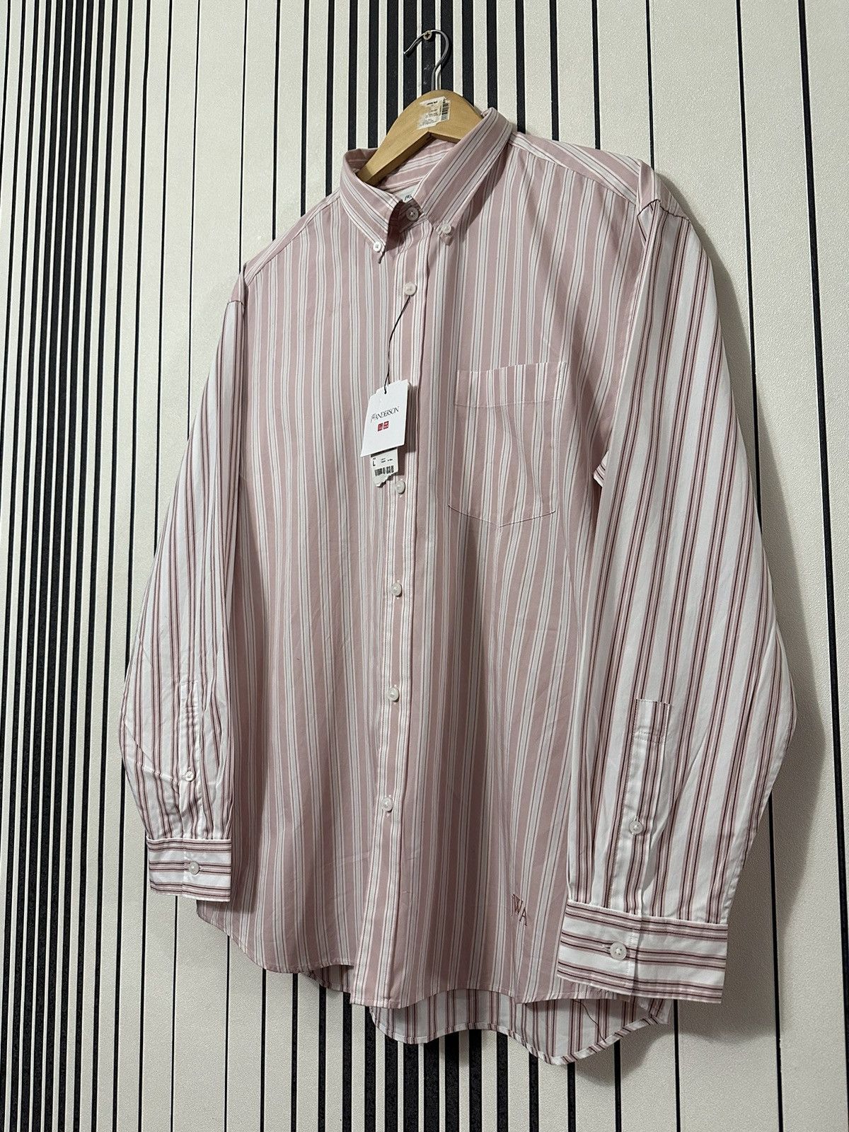 JW Anderson × Uniqlo 🌸Uniqlo by JW Anderson Beautiful Striped Classic Shirt Size US L / EU 52-54 / 3 - 4 Thumbnail