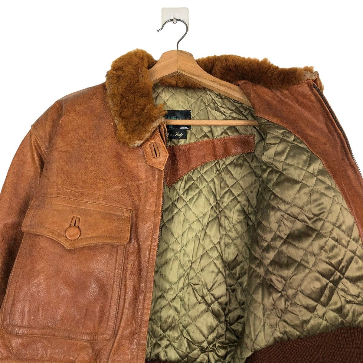 Jean Paul Gaultier 🔥VINTAGE 1989-90 LEATHER JACKET JEAN PAUL GAULTIER CUIR SHOW Size US S / EU 44-46 / 1 - 19 Thumbnail