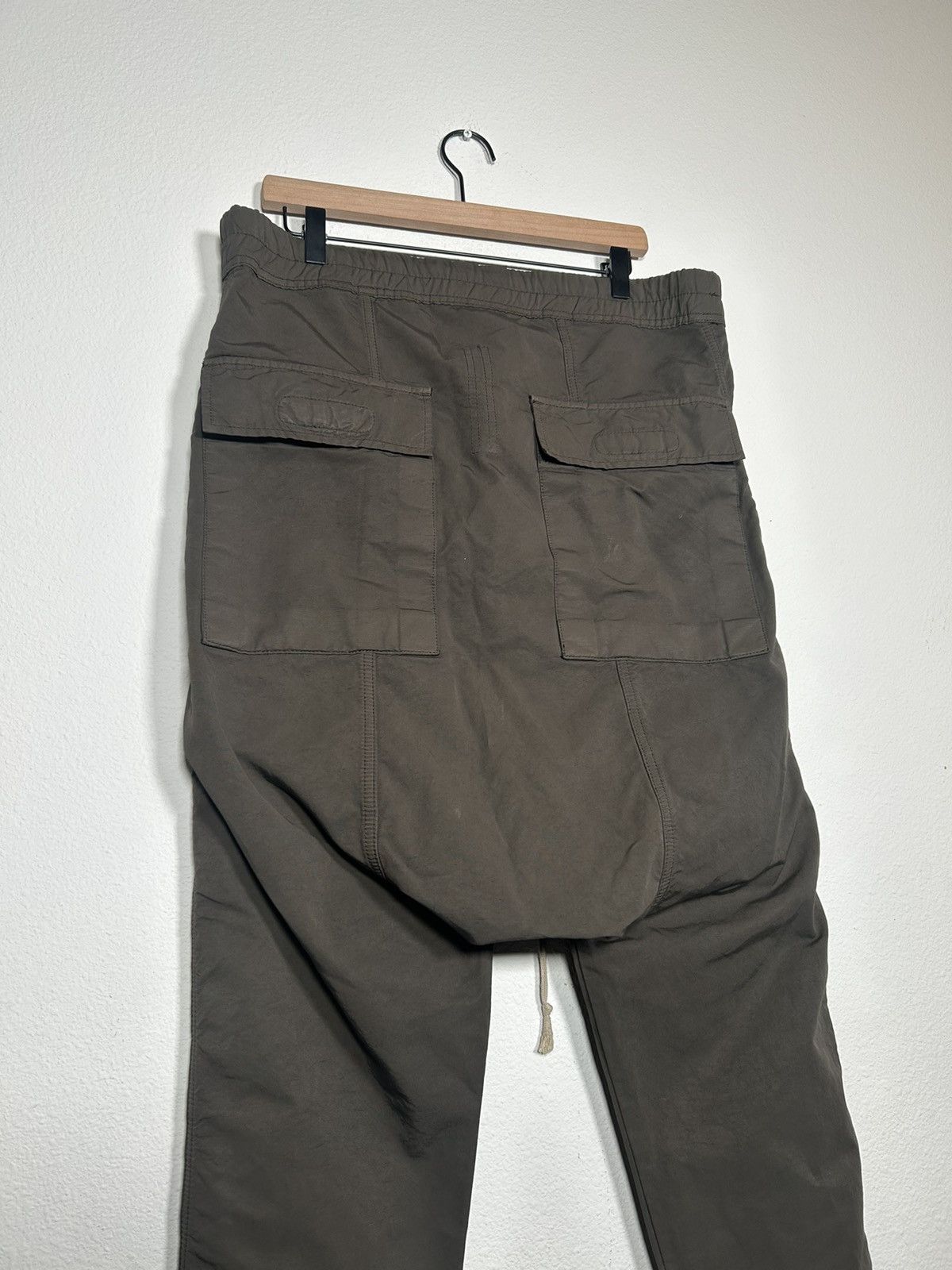 Rick Owens Drkshdw Nylon drop crotch sweatpants Size US 34 / EU 50 - 4 Thumbnail