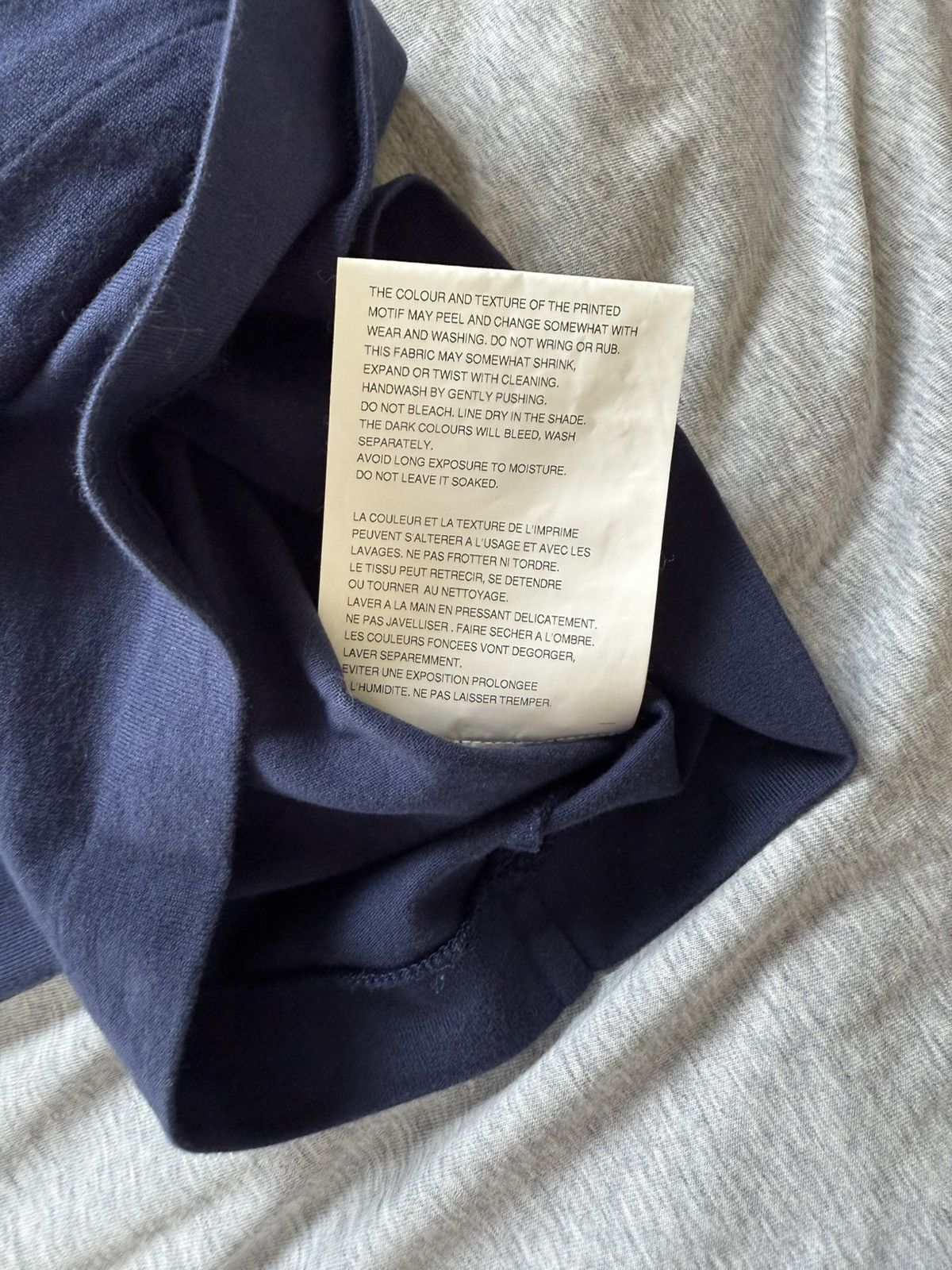 Comme des Garcons PLAY Navy CDG Play Tee Size US XL / EU 56 / 4 - 7 Thumbnail