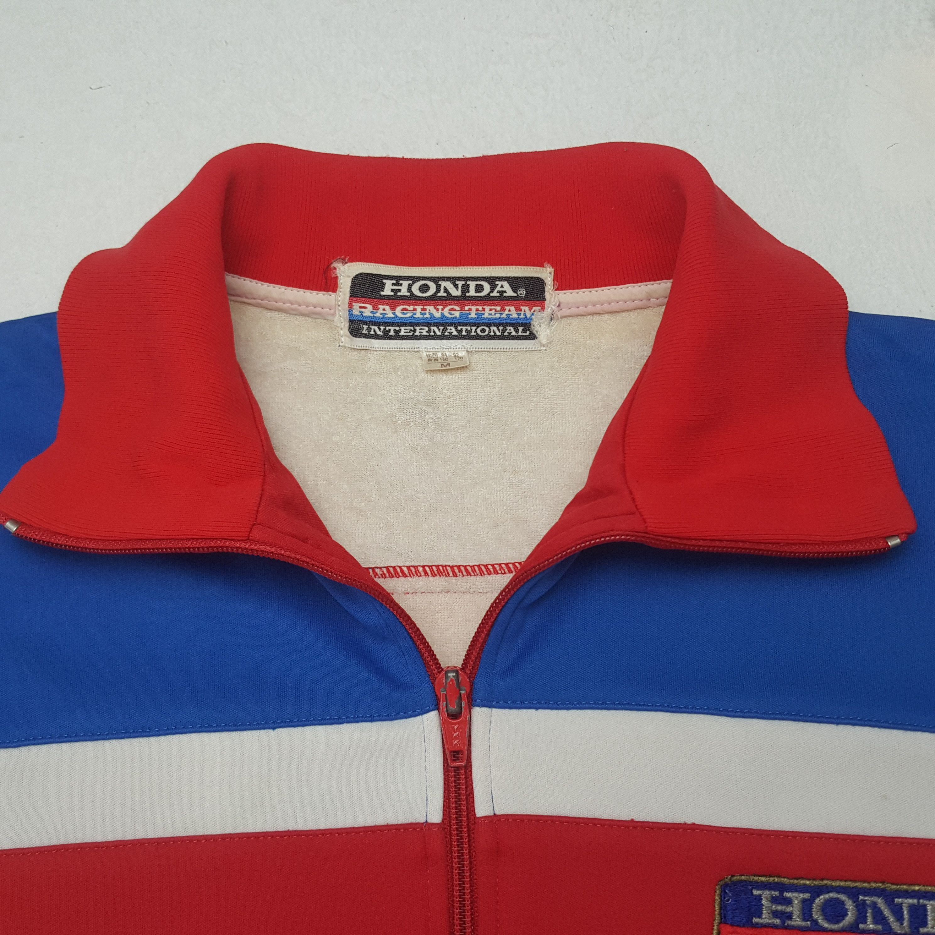 Honda × Vintage Vintage Honda Racing Team International Zipper Sport Jacket Size US S / EU 44-46 / 1 - 5 Thumbnail