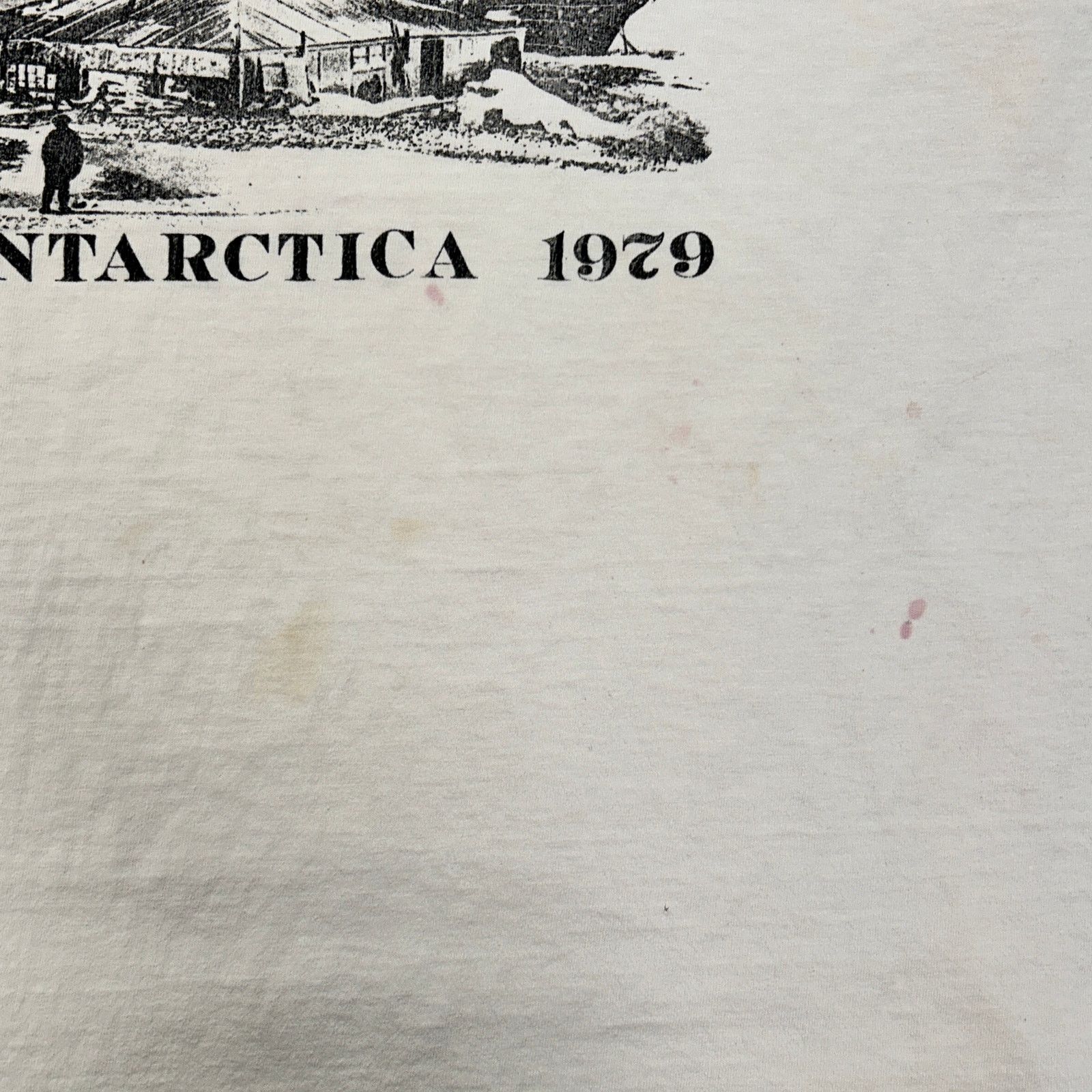 Hanes VTG 1979 Hanes Scotts Hut Race Inaugural Antarctica run tee Size US XL / EU 56 / 4 - 3 Thumbnail