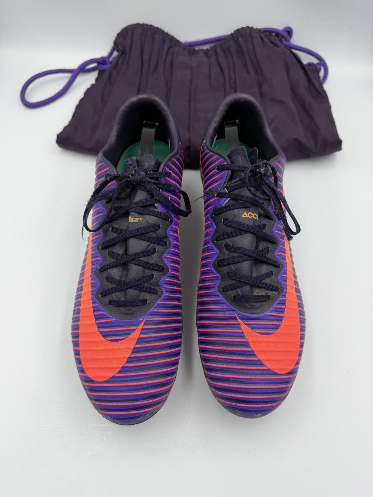 Nike Nike Mercurial Vapor 11 Purple Football Soccer Cleats US9 Size US 9 / EU 42 - 3 Thumbnail