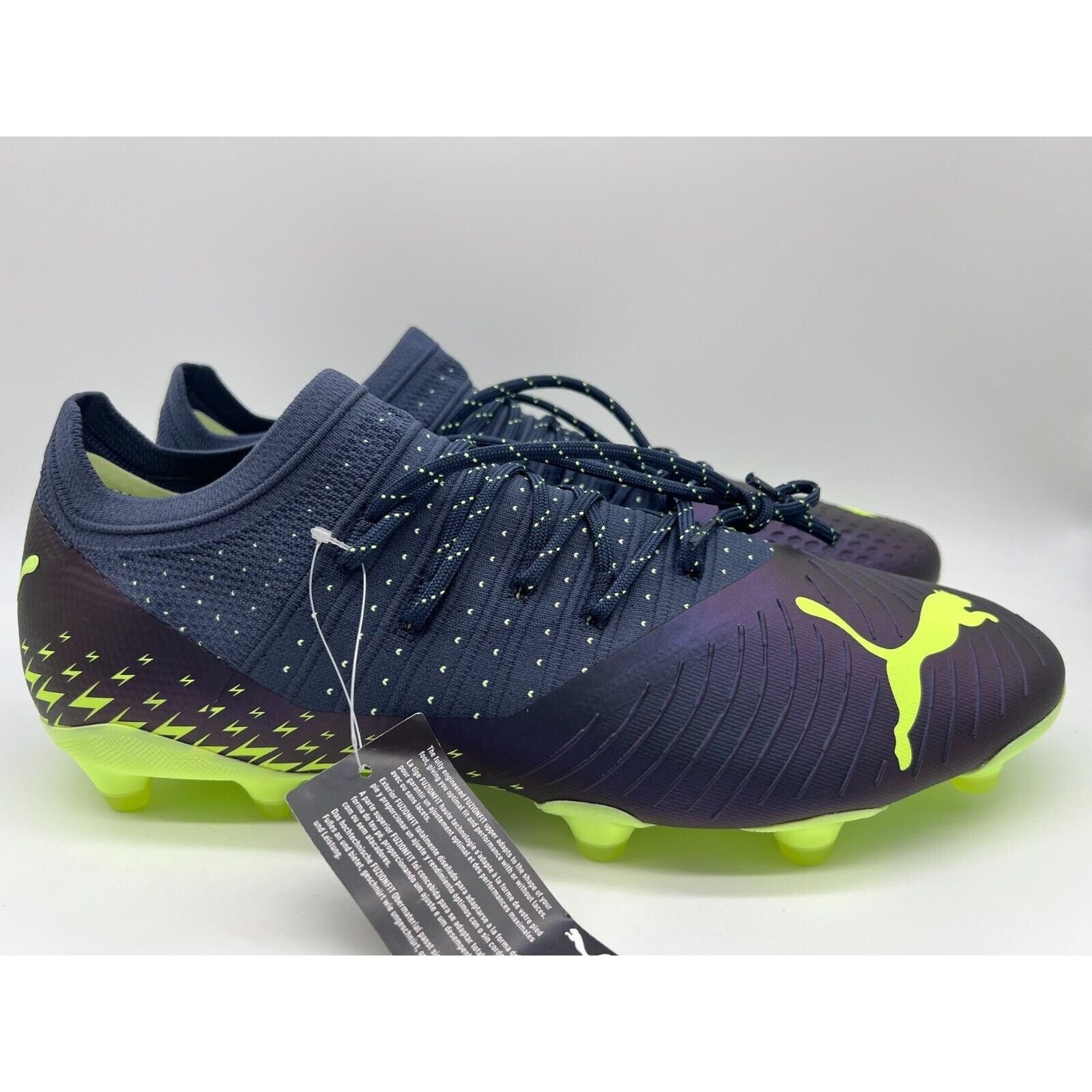 NEW PUMA on sale FUTURE Z 2.4 FG/AG Soccer Cleats Men's 10.5 Navy Green 106995-01