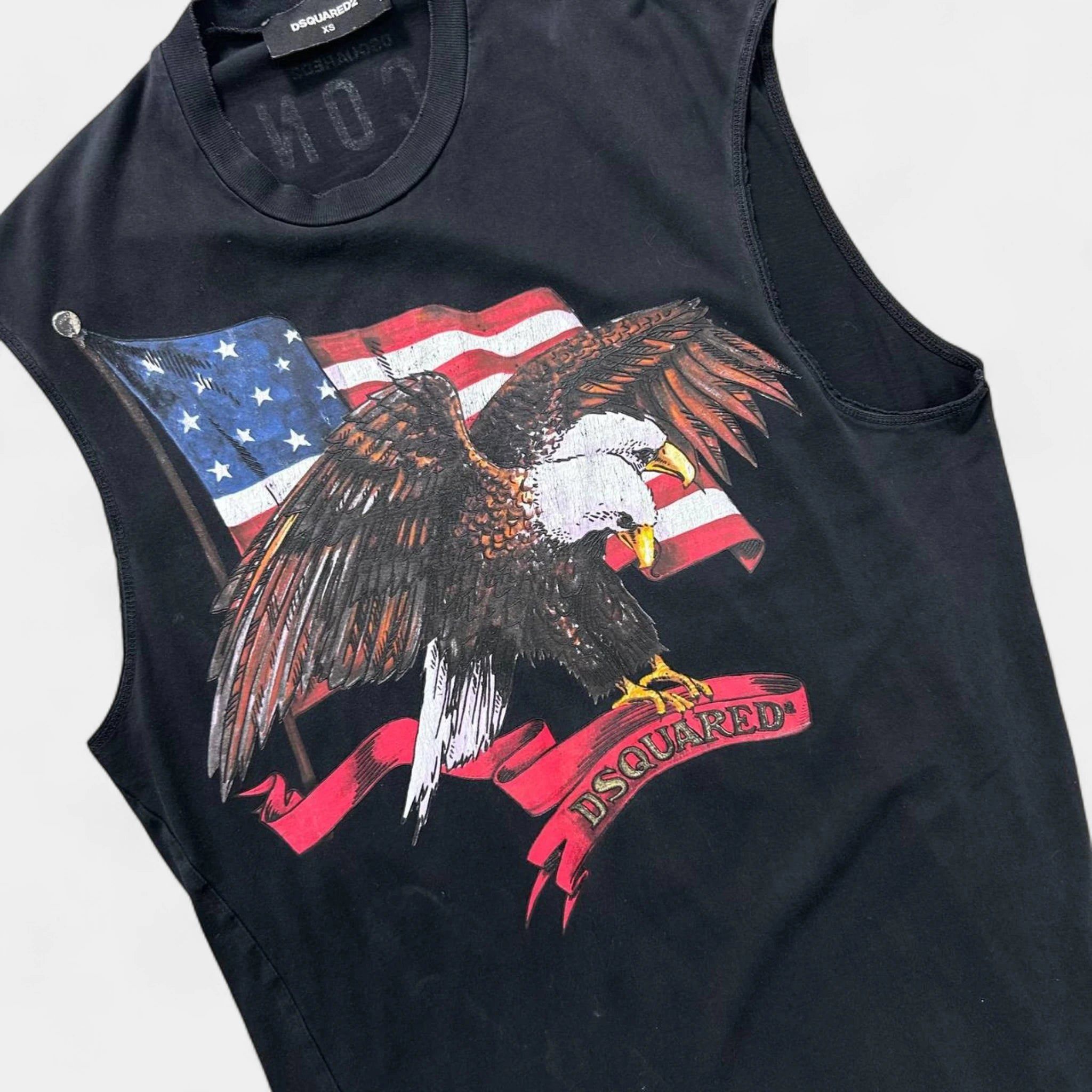 Dsquared2 Dsquared2 American Eagle Tank Top Size US S / EU 44-46 / 1 - 2 Thumbnail