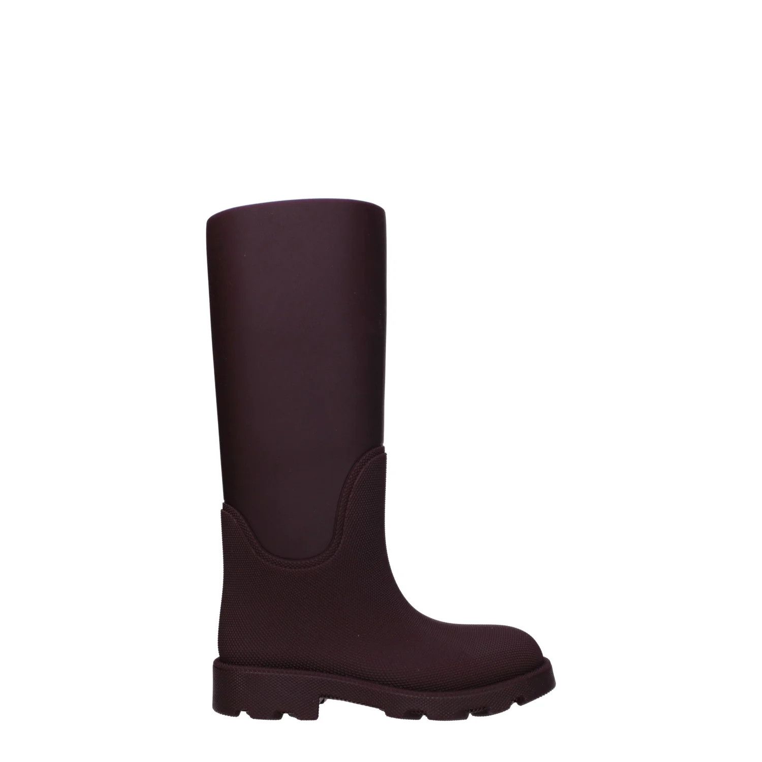 Burberry ob1o1e1024 Rubber Boots in Burgandy Size US 9 / IT 39 - 1 Thumbnail