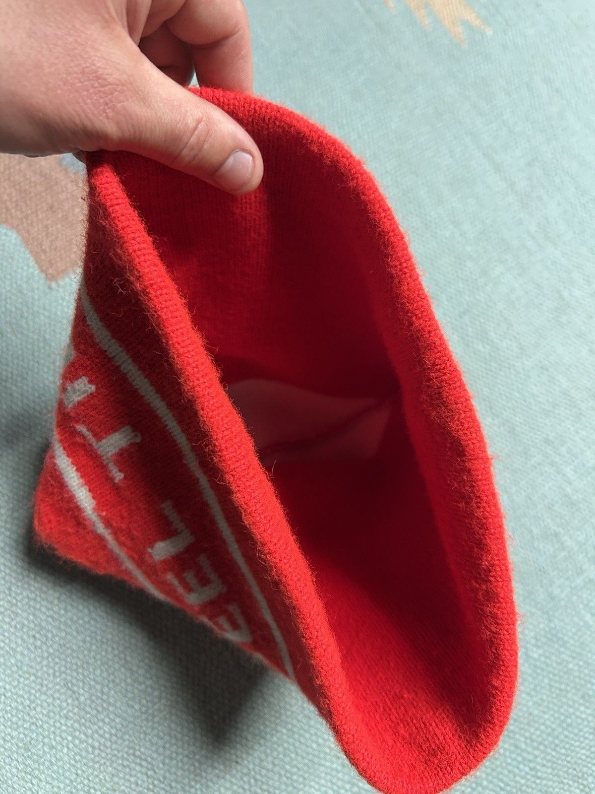 Vintage Vtg 70s beanie hat Tilt Wheel ski snow spell out hot rod Size ONE SIZE - 5 Thumbnail