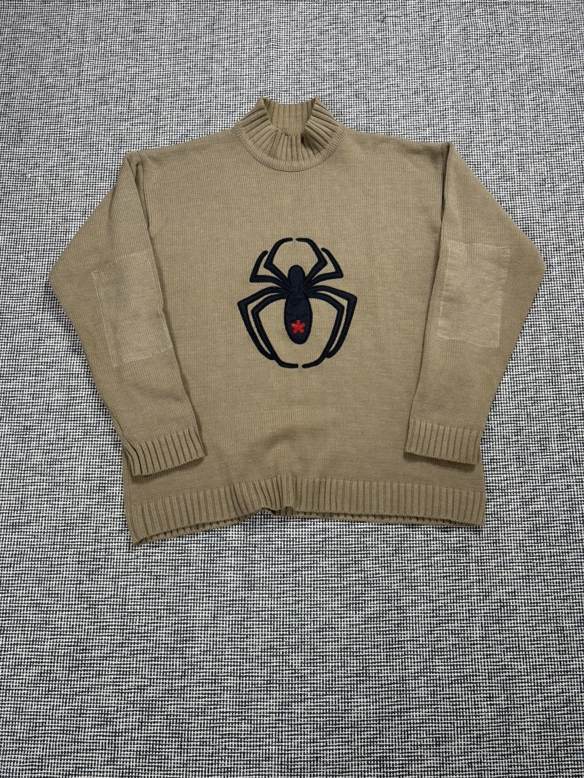 Japanese Brand Y2K swag spider boxy baggy sweater ski skate winter Size US XL / EU 56 / 4 - 2 Thumbnail