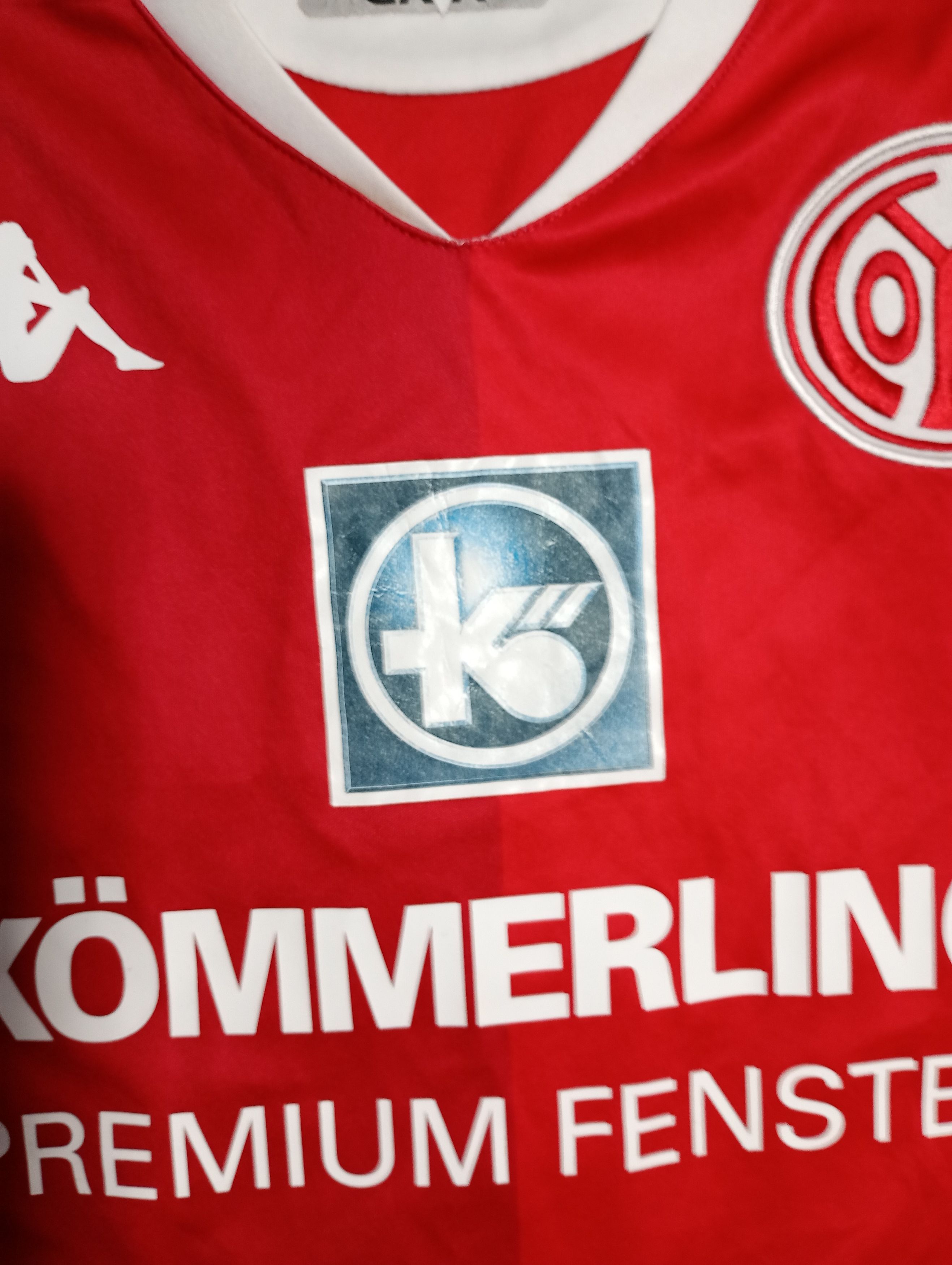 Kappa FSV Mainz 05 Kappa Jersey #26 Nebel 2020-2021 Size US S / EU 44-46 / 1 - 8 Thumbnail