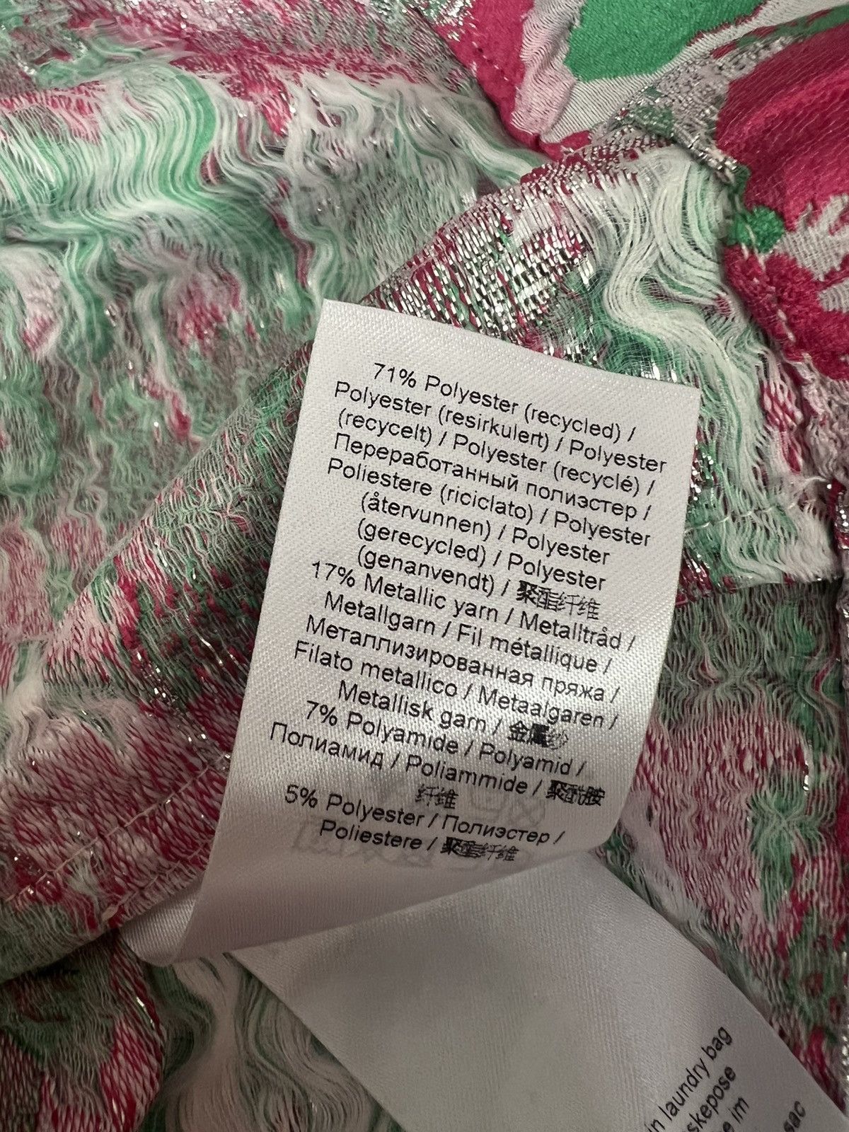 Ganni GANNI 3D Floral Ribbon Top Size M / US 6-8 / IT 42-44 - 8 Thumbnail