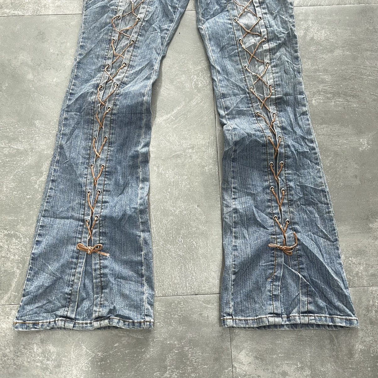 Japanese Brand Vintage Flared Denim 2HOT Size US 29 - 17 Thumbnail