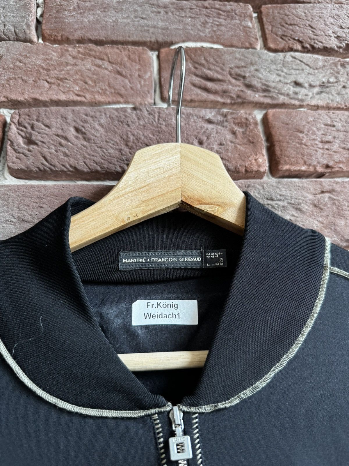 Marithe + Francois Girbaud Vintage Marithe Francois Girbaud Nylon Light Bomber Jacket Size L / US 10 / IT 46 - 3 Thumbnail