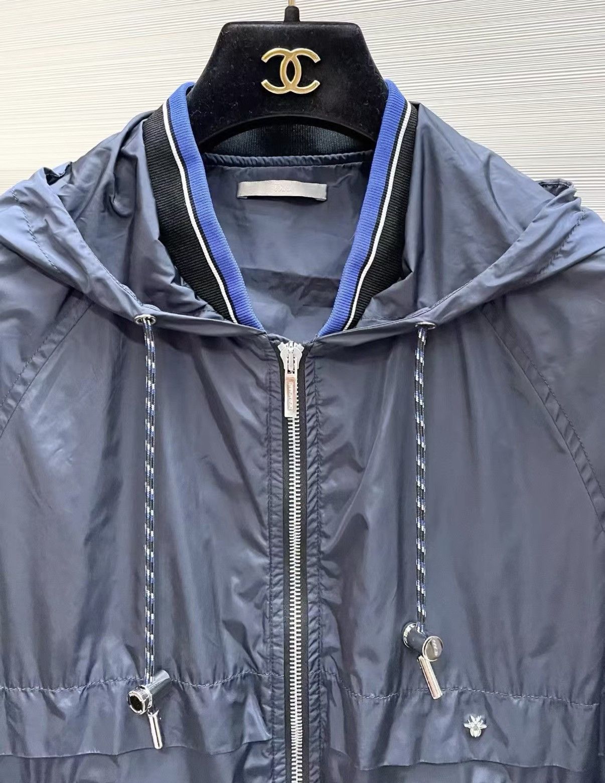 Dior Dior Blue Color Block Hooded Jacket J33 Size US S / EU 44-46 / 1 - 4 Thumbnail
