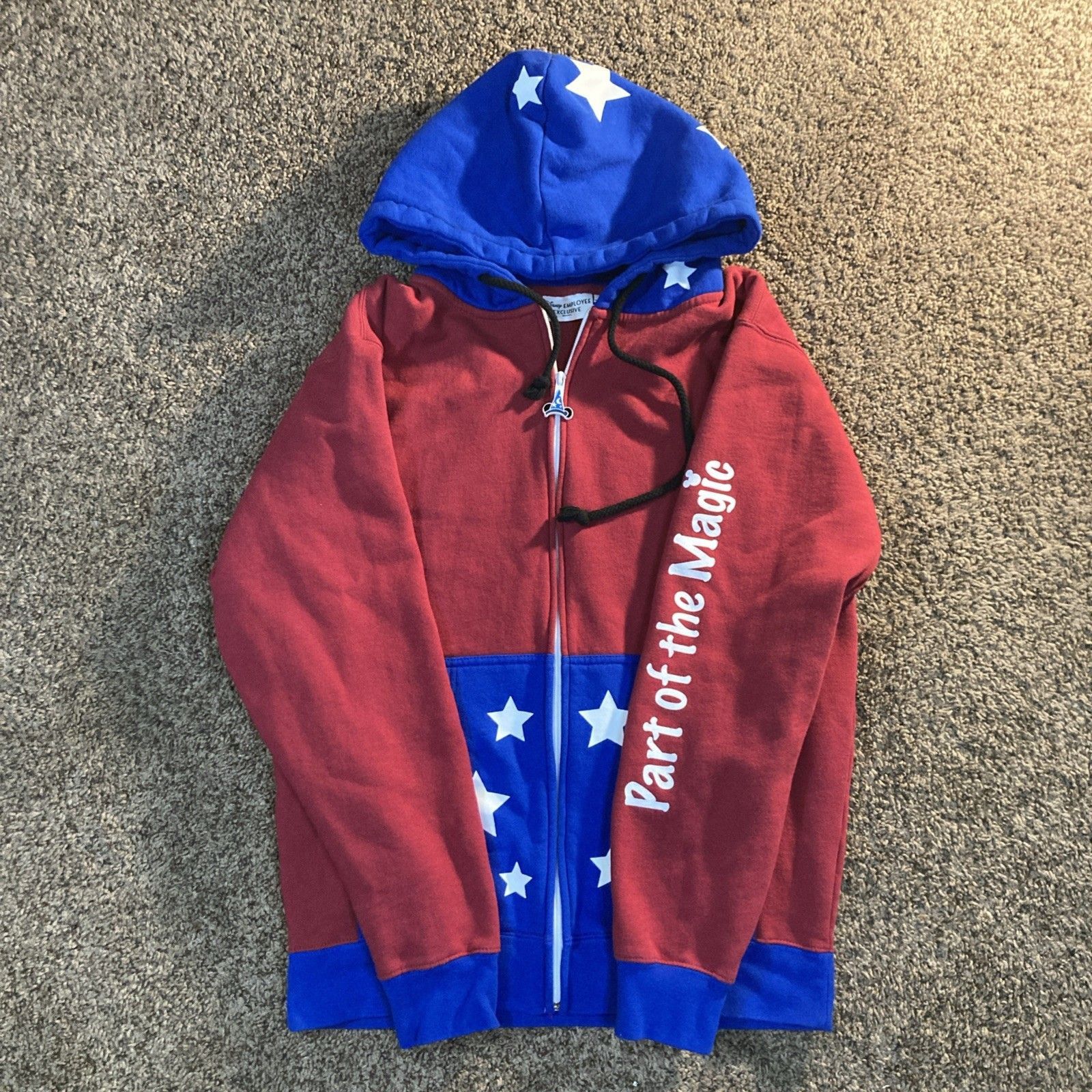Disney Disney Employee Exclusive Sorcerer Mickey Hoodie Adult Small Size US S / EU 44-46 / 1 - 9 Thumbnail