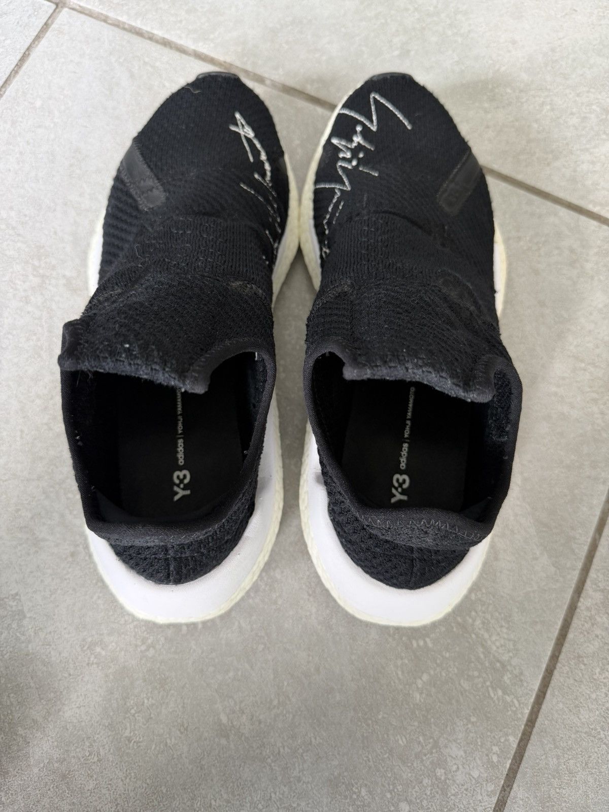 Adidas Y-3 Yohji Yamamoto Reberu Sneaker Black US 9 Slip-On