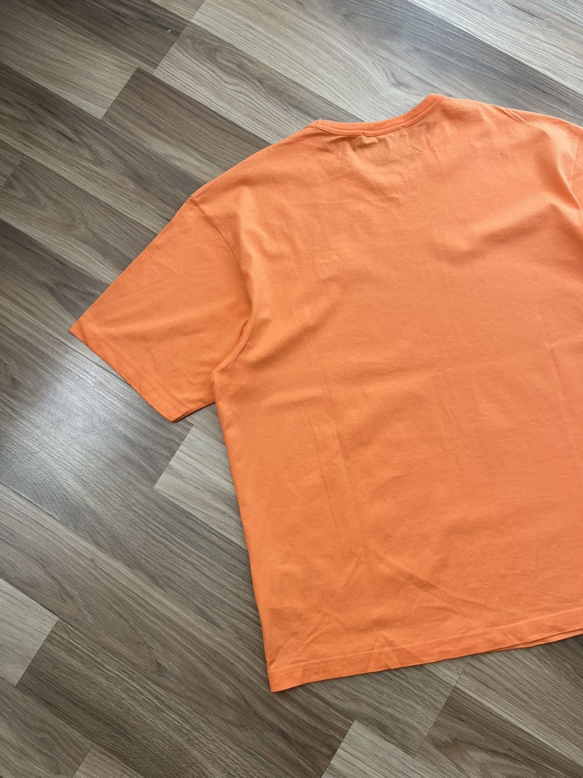 Acne Studios Acne Studios Orange Patch Cotton T-Shirt Size US L / EU 52-54 / 3 - 8 Thumbnail