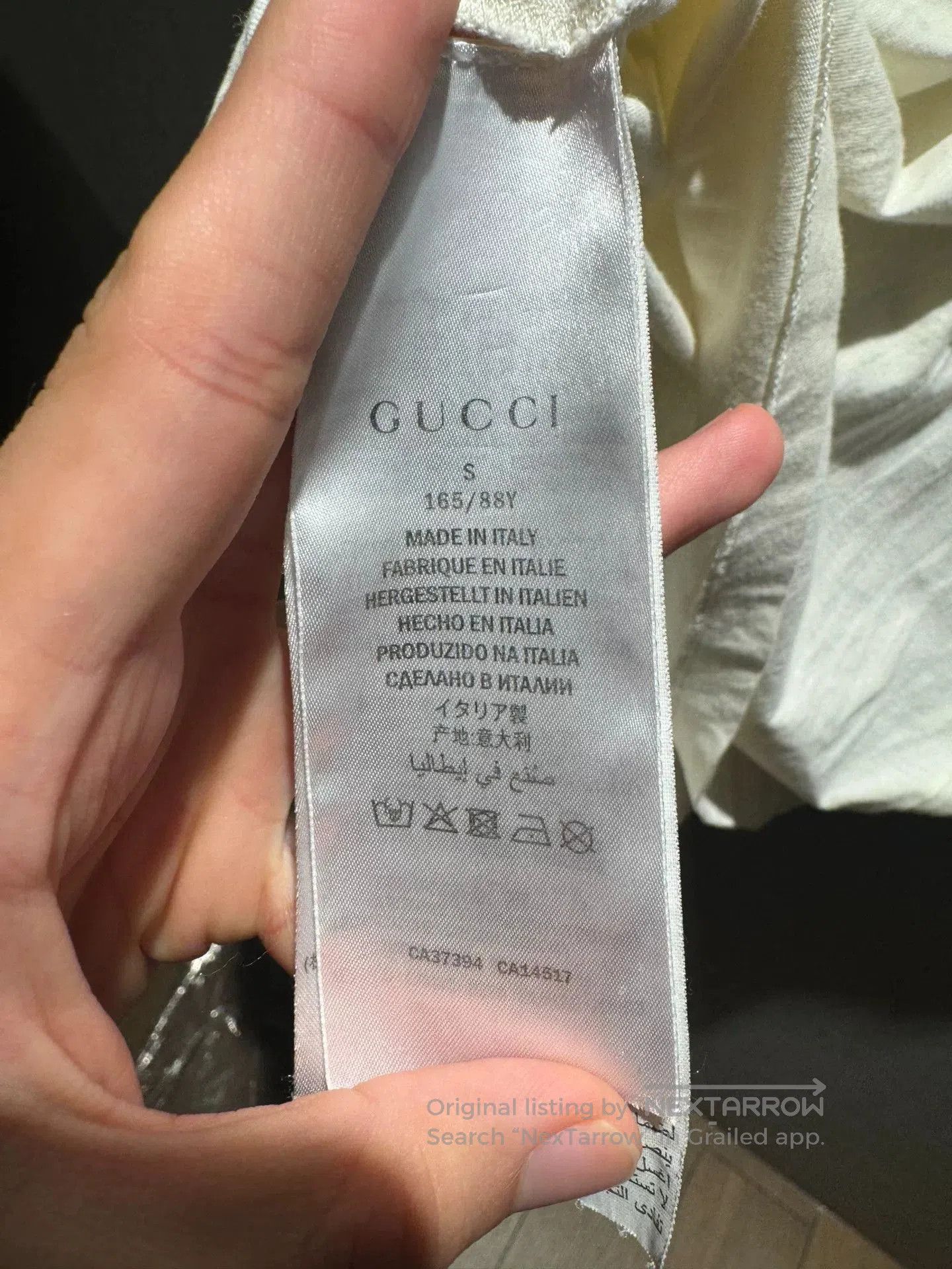 Gucci gucci tennis logo short sleeve t-shirt. Size S / US 4 / IT 40 - 4 Thumbnail