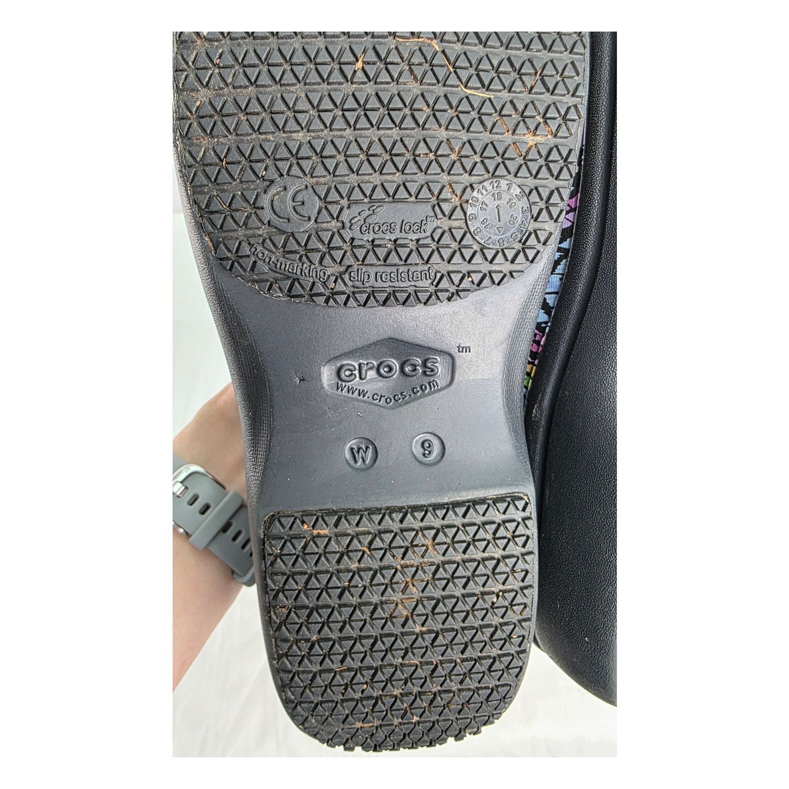 Crocs Crocs Neria Pro II Multi Colored Abstract Slip On Clogs Size US 9 / IT 39 - 13 Thumbnail