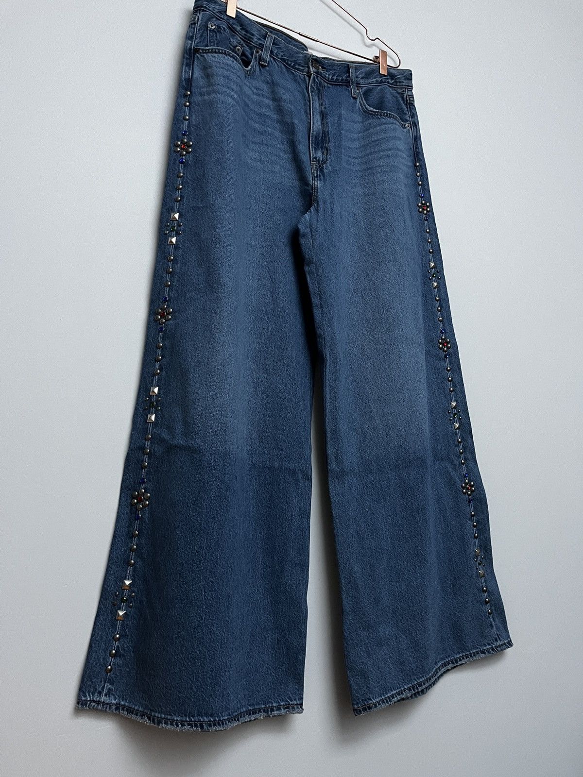 Levi's Anna Sui x Levi’s Wide Leg Jeans (unisex) Size US 36 / EU 52 - 20 Thumbnail