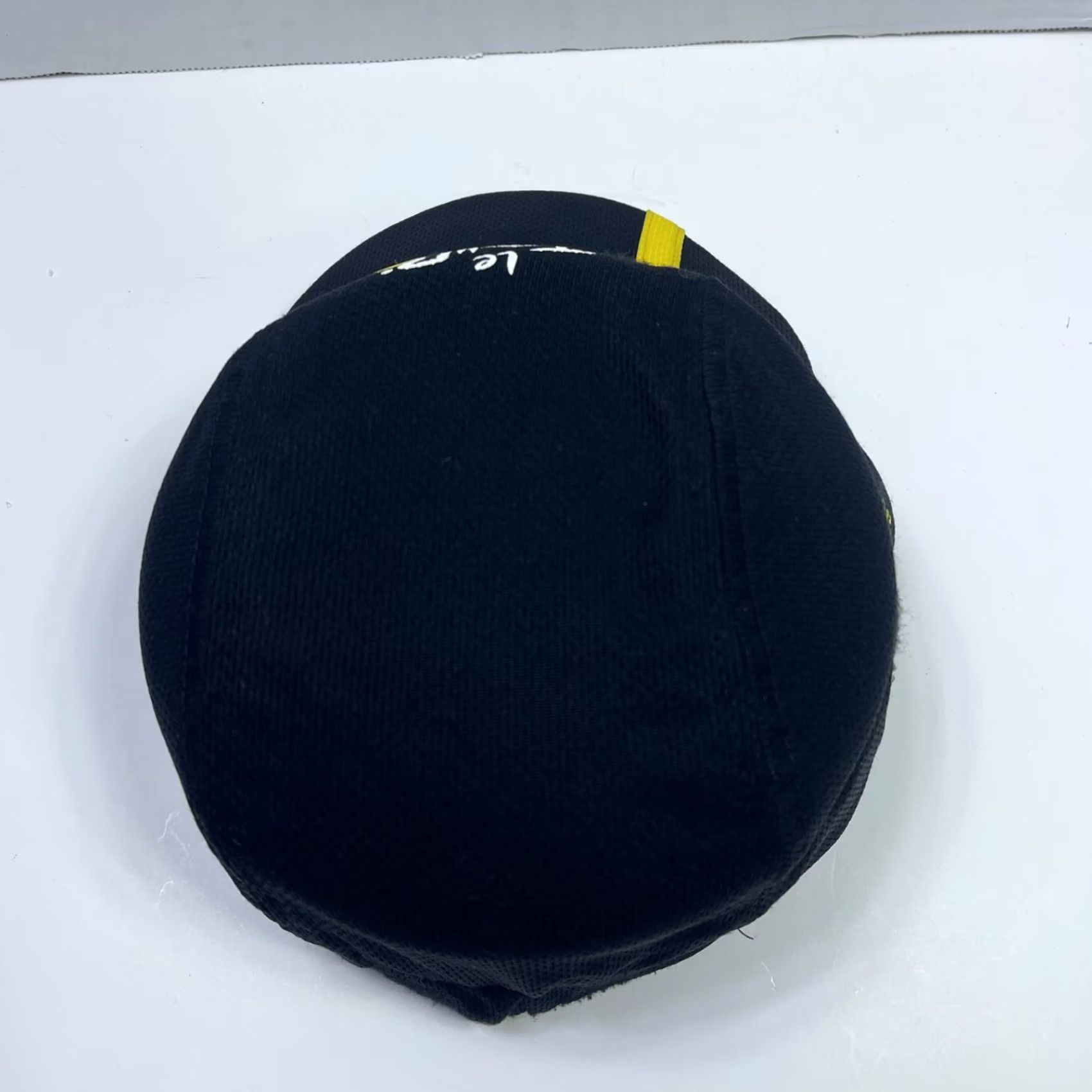 Vintage Headsweats Le Tour de France 3 Panel Cycling Hat Cap Black Lightweight 1 Size Adjustable Mens Hat Size ONE SIZE - 5 Thumbnail