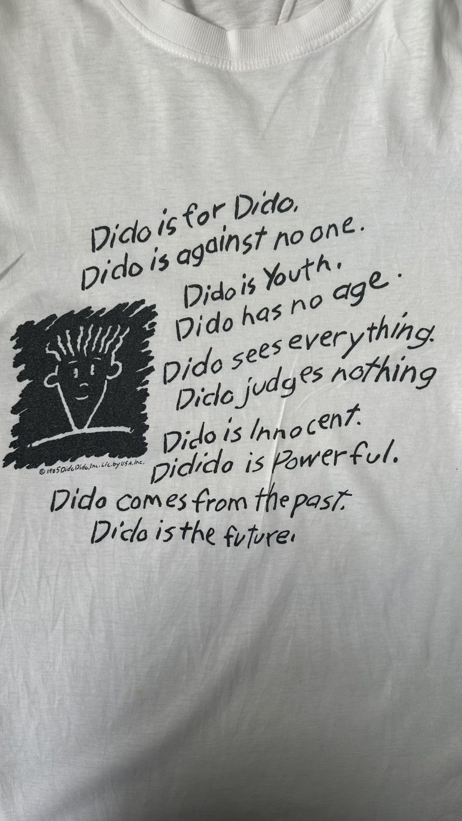 Vintage VINTAGE FIDO DIDO TEE Size US M / EU 48-50 / 2 - 7 Thumbnail