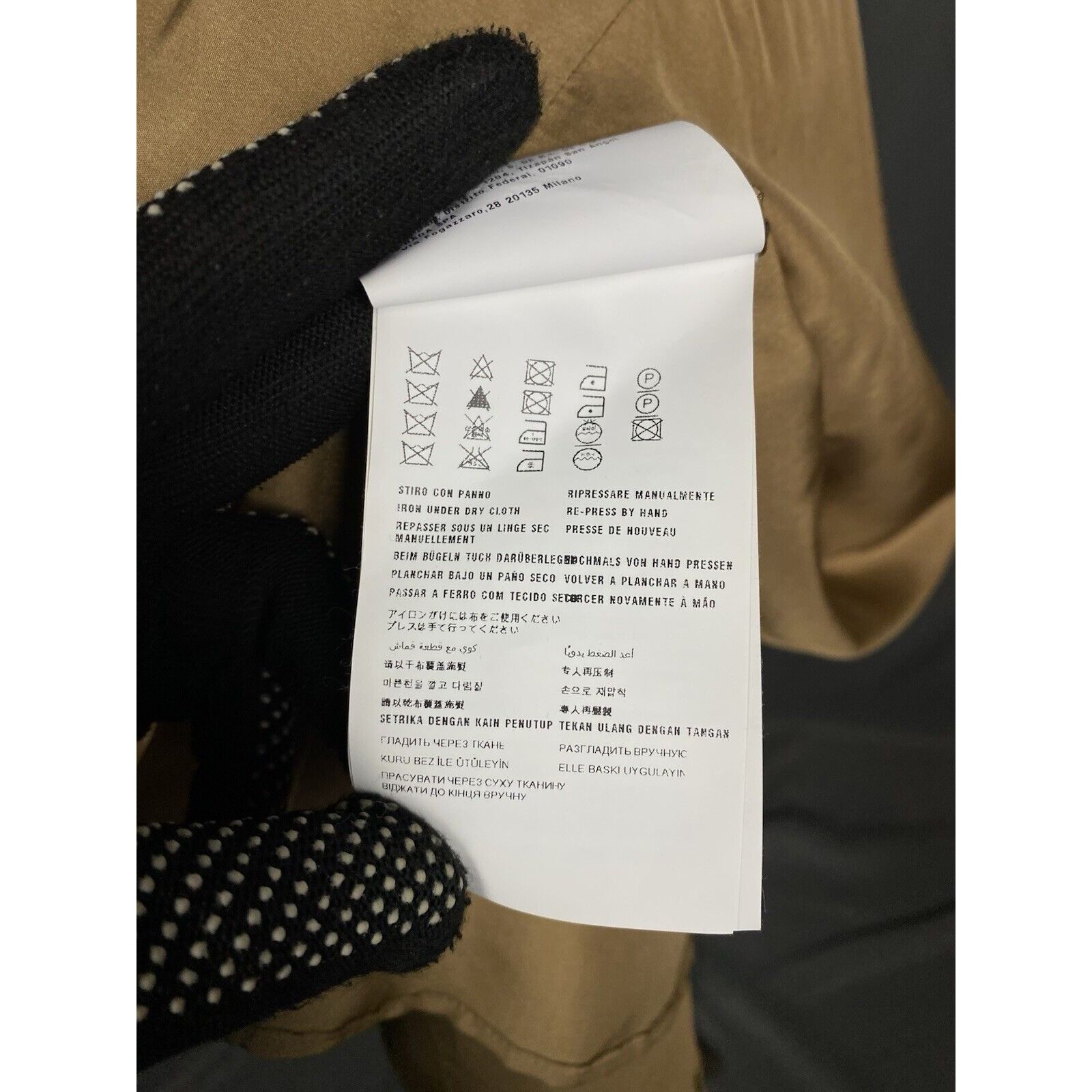 Prada Prada Women's Brown Silk Longsleeve Shirt Size 44 Size M / US 6-8 / IT 42-44 - 12 Thumbnail