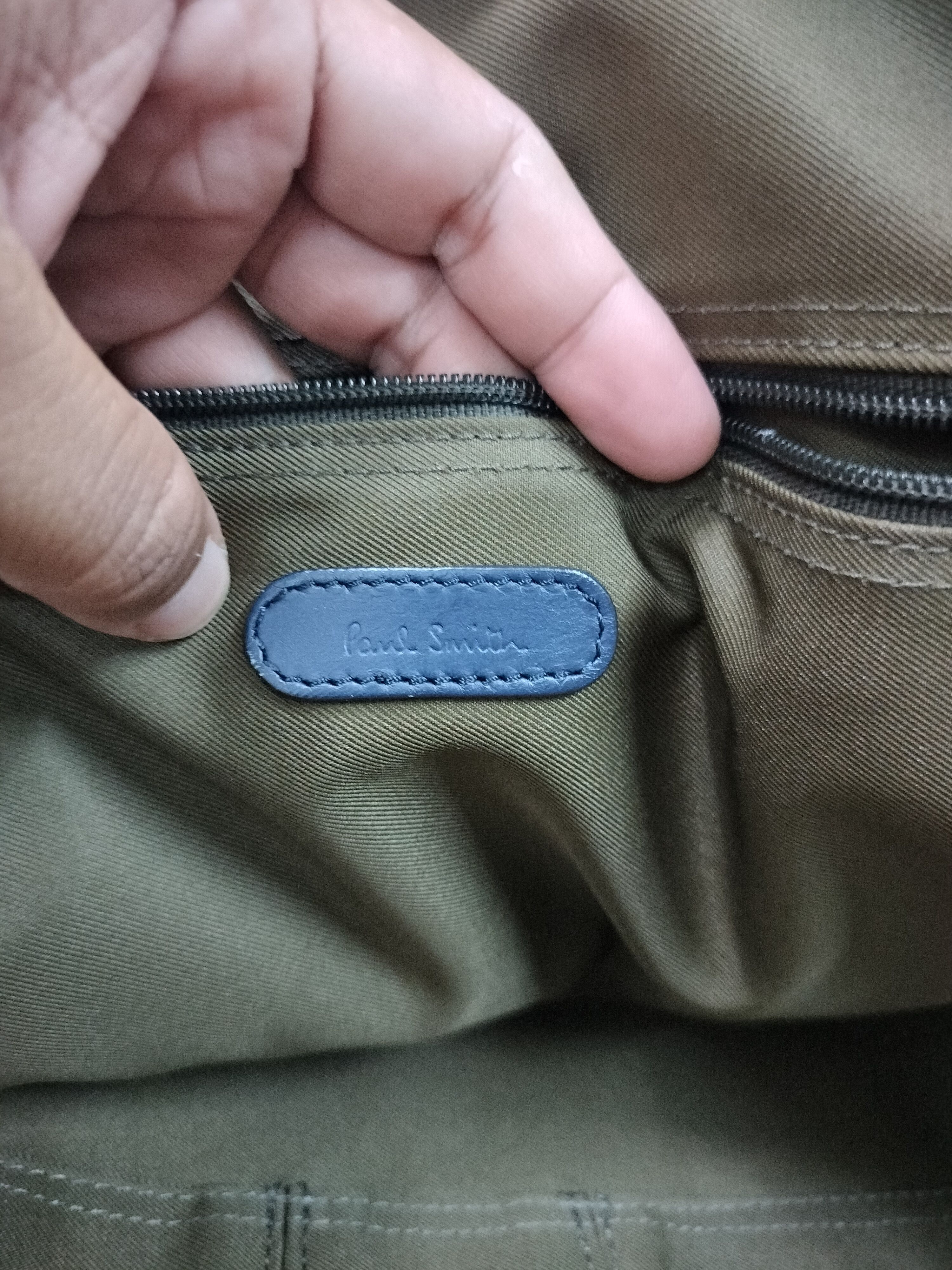 Designer × Paul Smith Paul Smith green colour massenger bag Size ONE SIZE - 19 Thumbnail