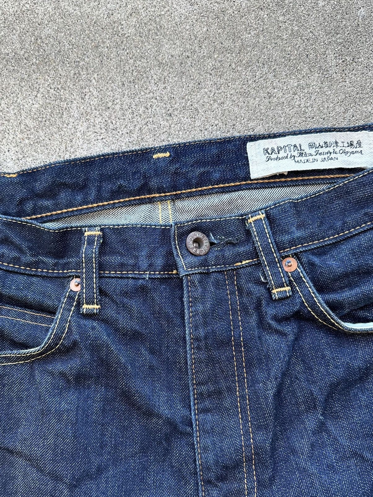 Japanese Brand × Kapital Kapital Selvedge Jeans Men Size 30x32 Slim Fit Made In Japan Size US 30 / EU 46 - 2 Thumbnail