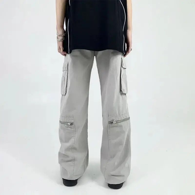 Japanese Brand Multi function pocket flared utility tactical cargo pants Size US 32 / EU 48 - 3 Thumbnail