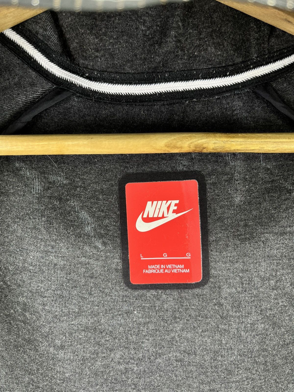 Nike × Vintage Nike Supreme Style Hoodie Zip Up Jacket Size US L / EU 52-54 / 3 - 7 Thumbnail