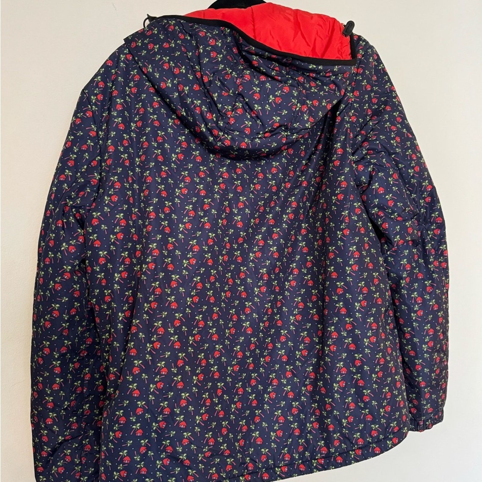 Prada Prada Men’s Navy and Red Puffer Jacket NWT Size US M / EU 48-50 / 2 - 5 Thumbnail