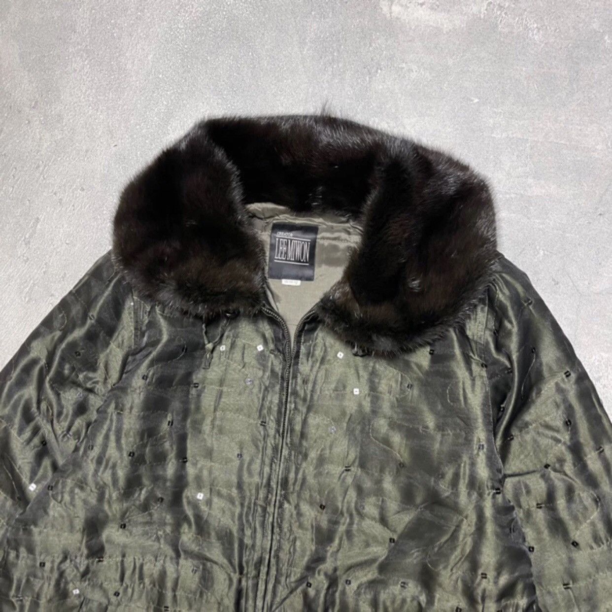 14th Addiction × If Six Was Nine × KMRii 2000s Faux Fur Lee Miwon LGB Style Puffer Down Jacket Size US XL / EU 56 / 4 - 2 Thumbnail