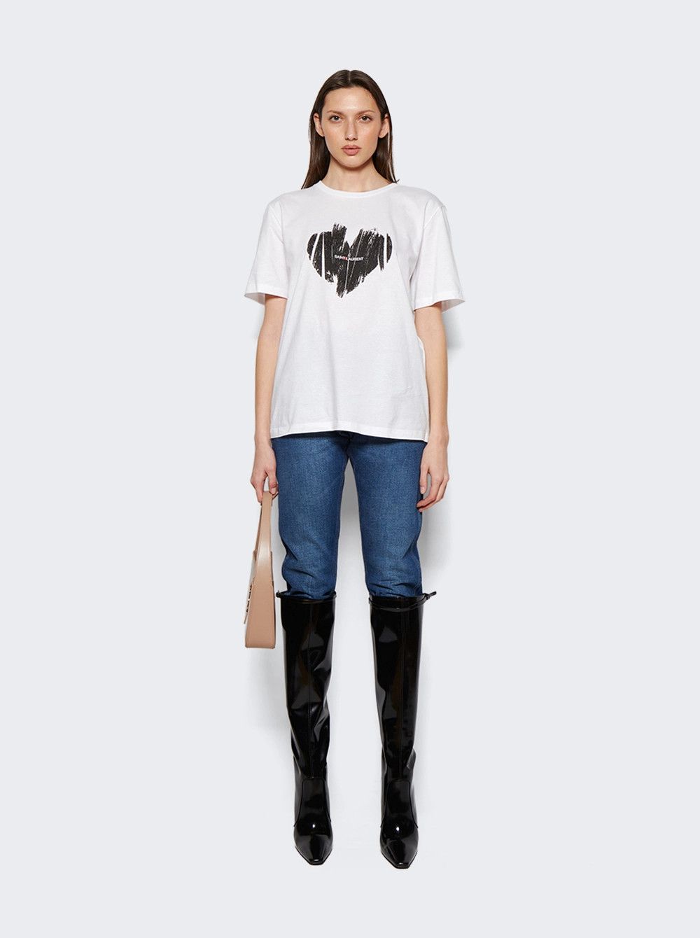 Saint Laurent Paris o1bcso1str1124 Justify Boots in Black Size US 8 / IT 38 - 2 Thumbnail