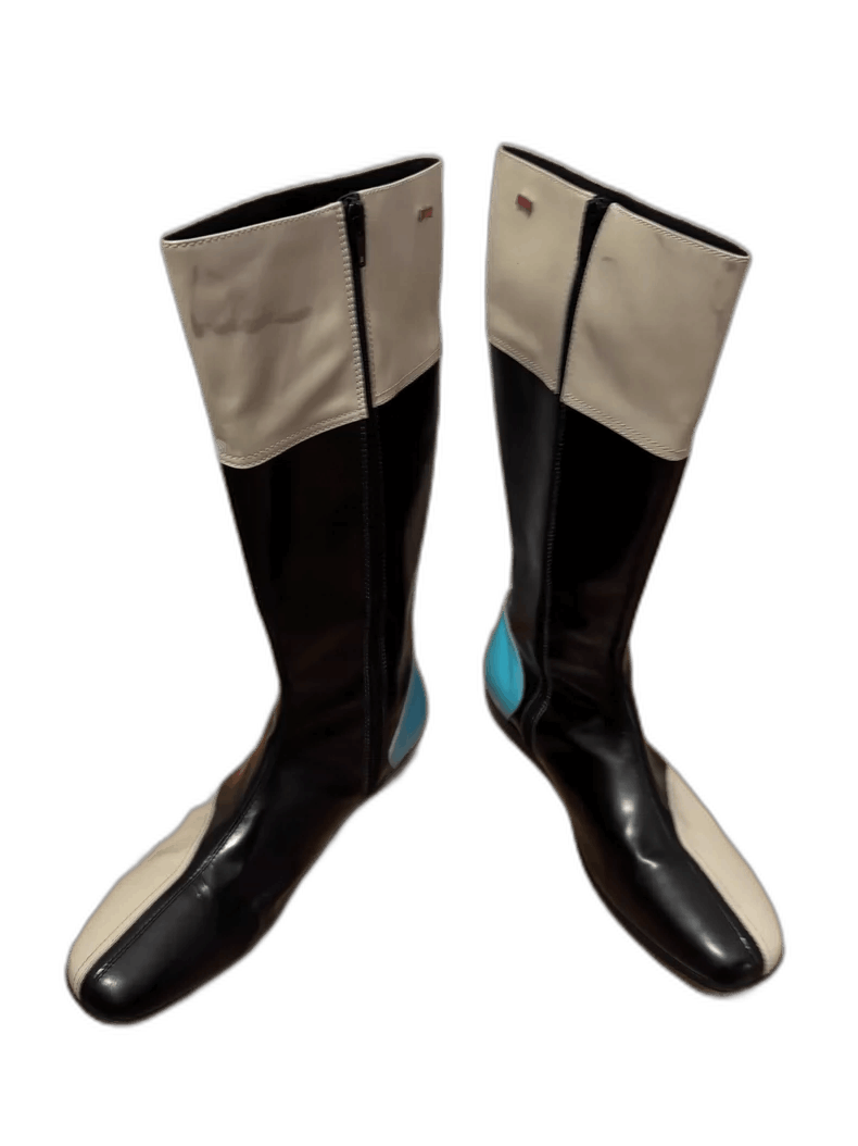 Kiko Kostadinov kiko kostadinov blue black boots Size US 12 / EU 45 - 1 Thumbnail