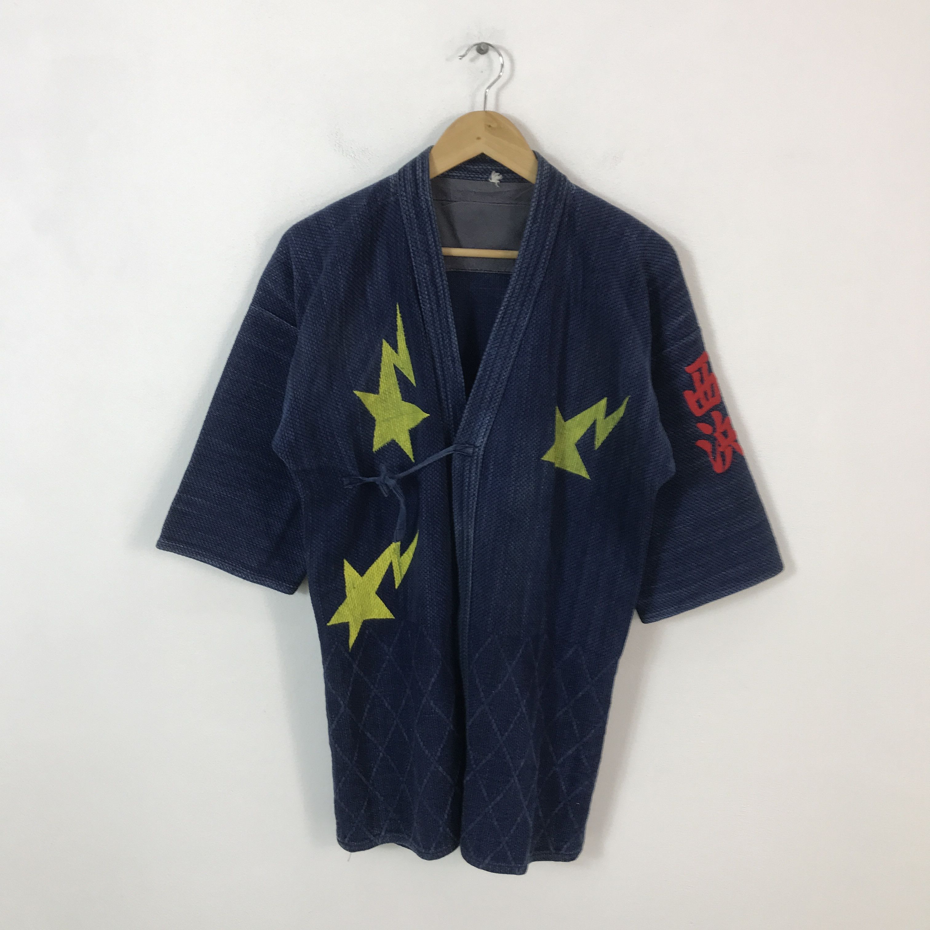 Japanese Brand Japan Kimono blue indigo jacket Size US L / EU 52-54 / 3 - 1 Thumbnail