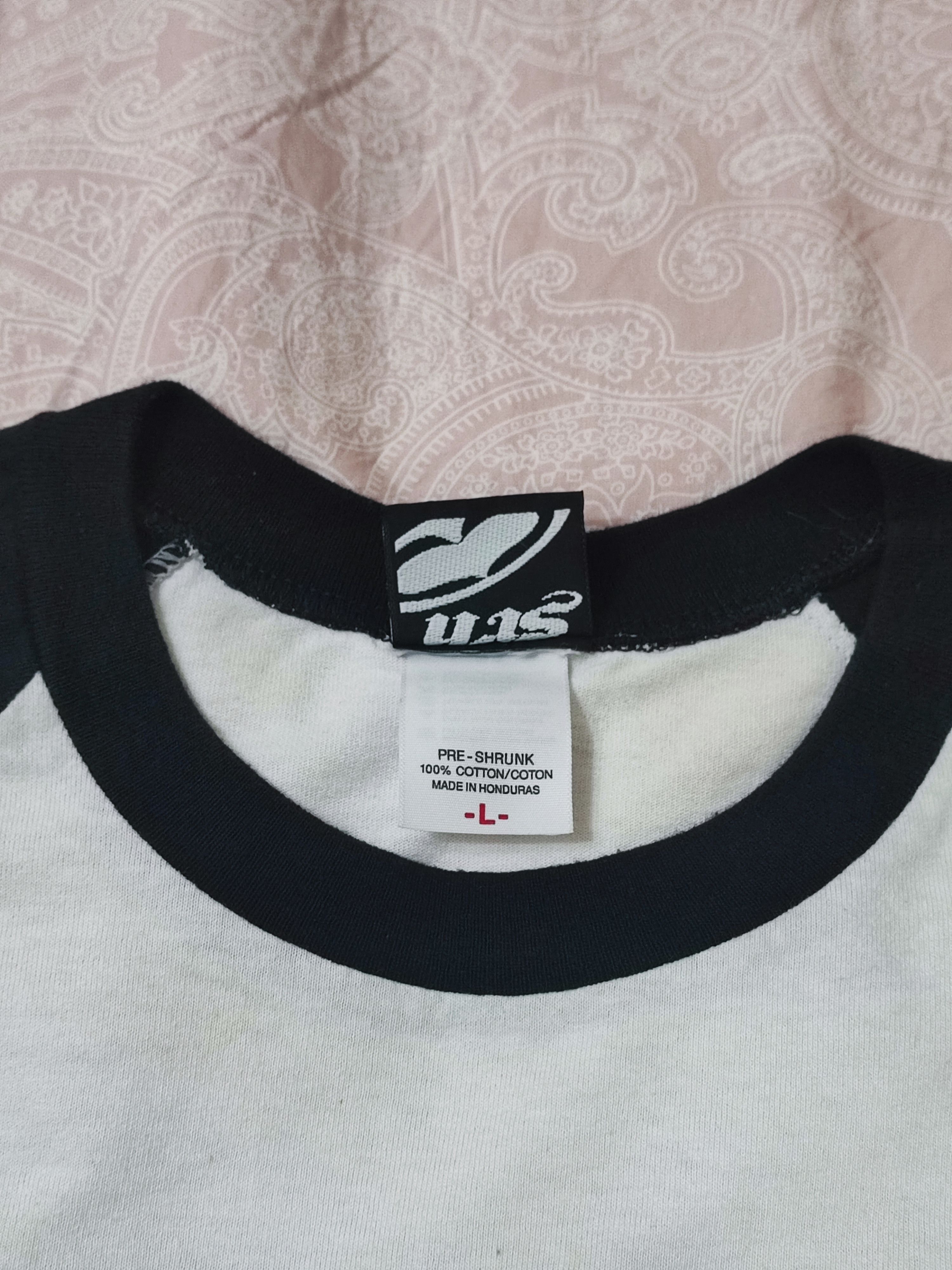 Vintage Vintage Streetwear SRH 3 quater sleeve T-shirt Size US L / EU 52-54 / 3 - 6 Thumbnail
