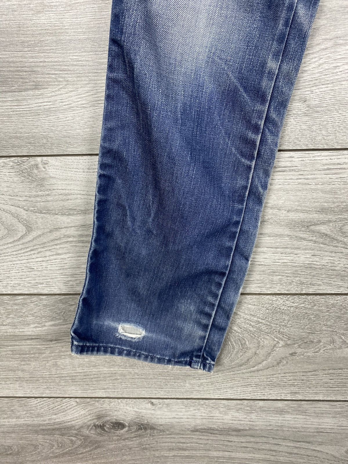 Diesel Womans Avant Garde Diesel Bell-Bottom Flared Japanese Jeans Size 30" / US 8 / IT 44 - 6 Thumbnail