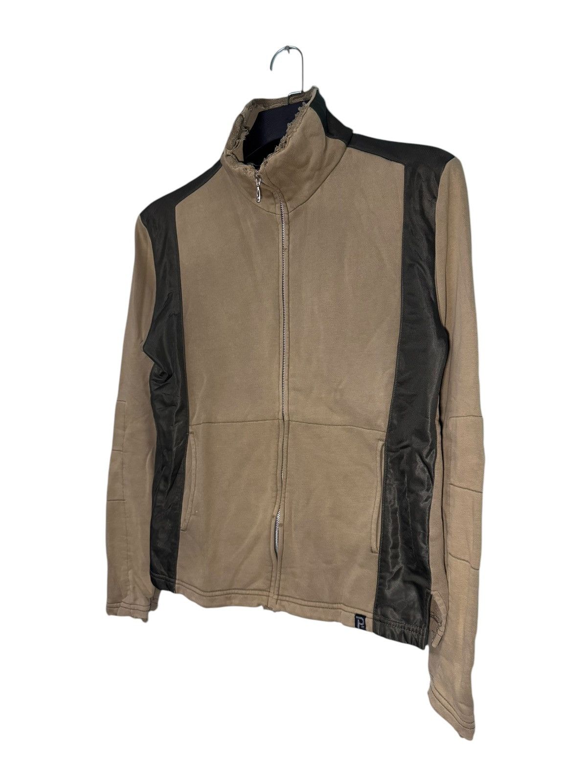 Japanese Brand PPFM TYPE-TPC DISTRESSED DAMAGE ZIPPER UP JACKET Size US M / EU 48-50 / 2 - 2 Thumbnail