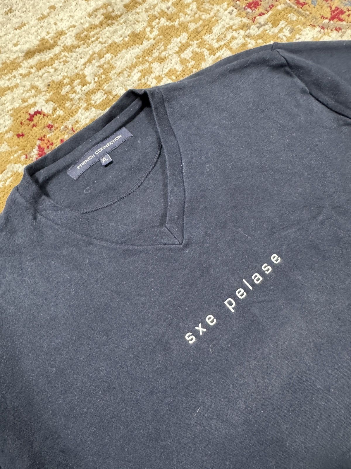 FCUK ᶠᵃⁿᶜʸᵍᵘʸ Y2K "SXE PLEASE" Fcuk Tee Vintage T Balenciaga Size US M / EU 48-50 / 2 - 2 Thumbnail