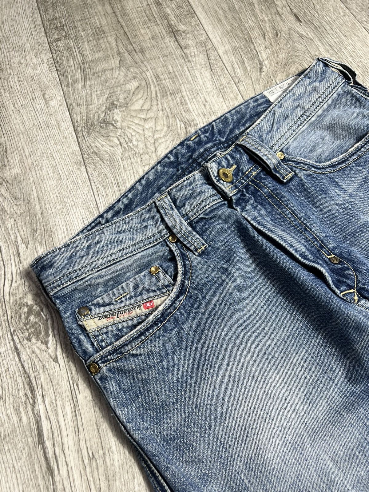 Hysteric Glamour Crazy Vintage Diesel Y2k Japan Dragons If Six Was Nine Jeans Size US 31 - 7 Thumbnail