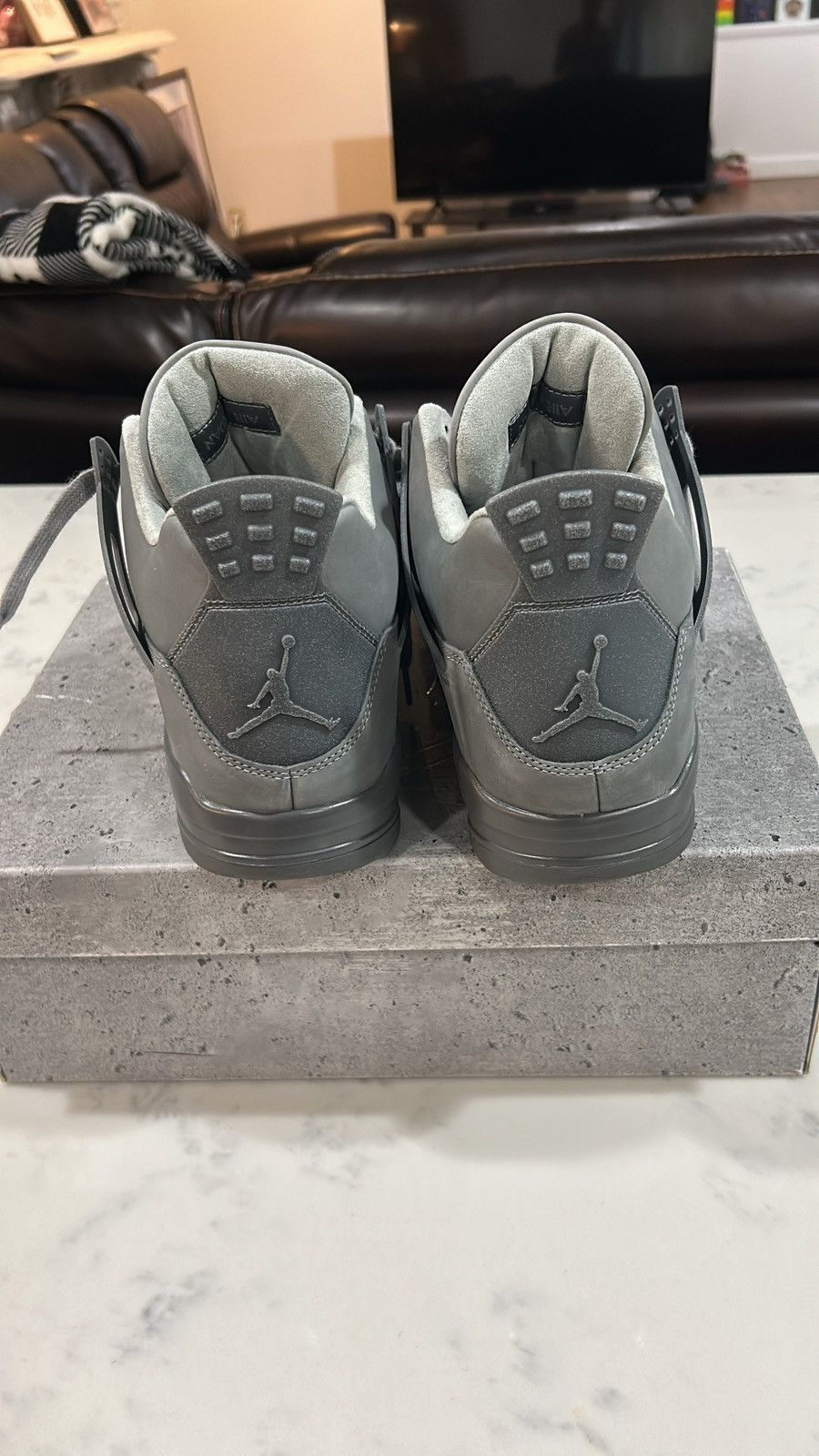 Jordan Brand Jordan 4’s “Wet Cement” Size US 13 / EU 46 - 4 Thumbnail